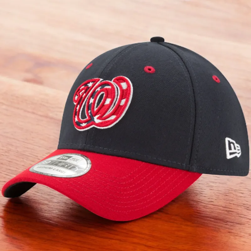 New Era Men's MLB 39Thirty Flex Fit Cap Nationals sold by Zulily