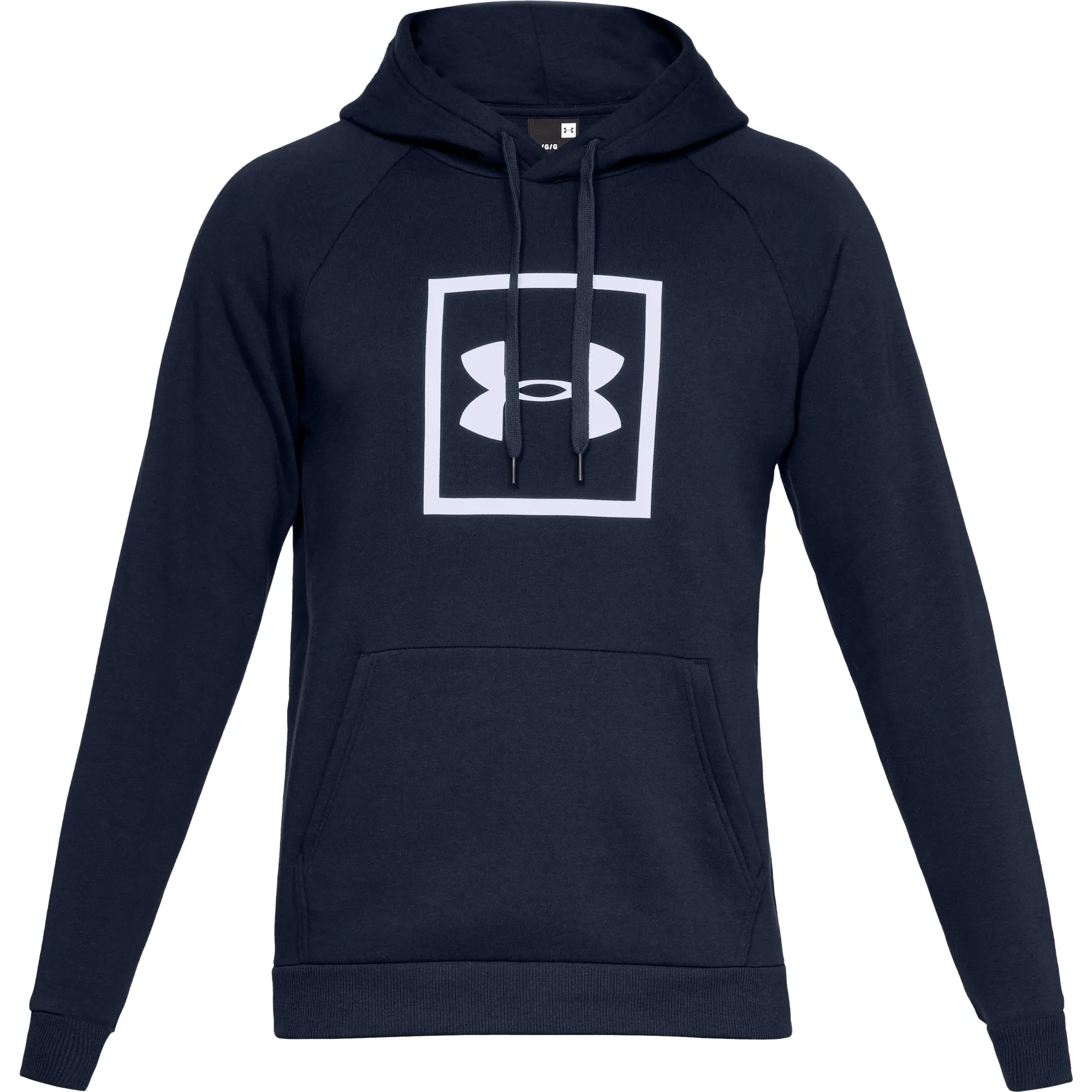 Under Armour Men's Rival Fleece Box Logo Hoodie sold by Zulily product image thumbnail 3
