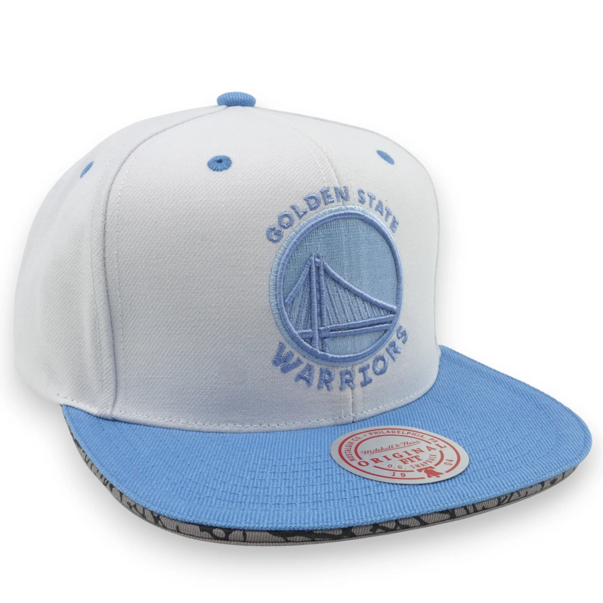 Mitchell & Ness Men's NBA Three Collection Snapback Warriors Snapback Caps sold by Zulily product image thumbnail 3