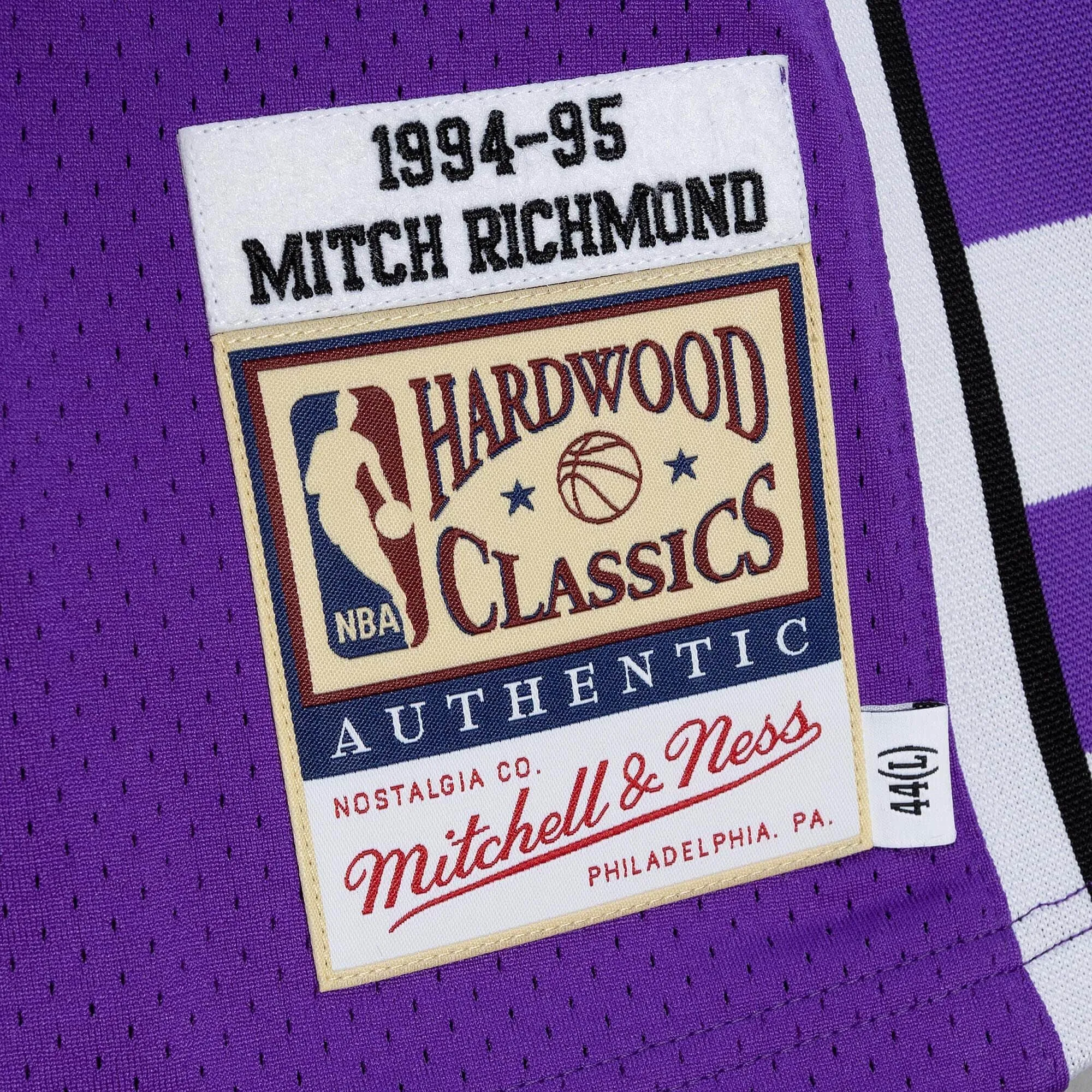 Mitchell & Ness NBA Authentic Jersey Sacramento Kings 94 Mitch Richmond Jerseys sold by Zulily product image thumbnail 4