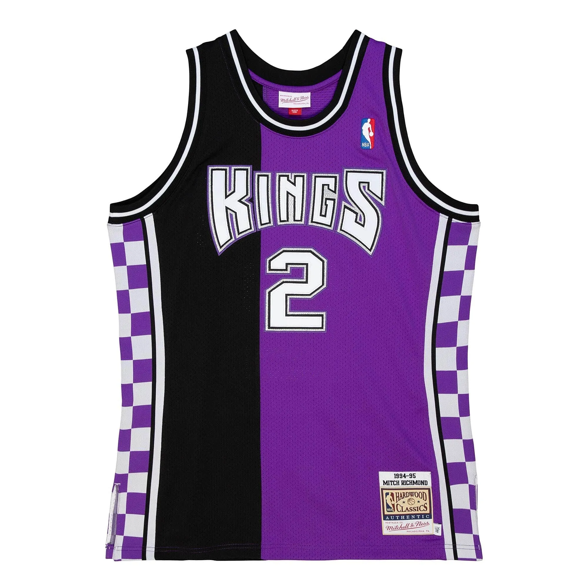 Mitchell & Ness NBA Authentic Jersey Sacramento Kings 94 Mitch Richmond Jerseys sold by Zulily