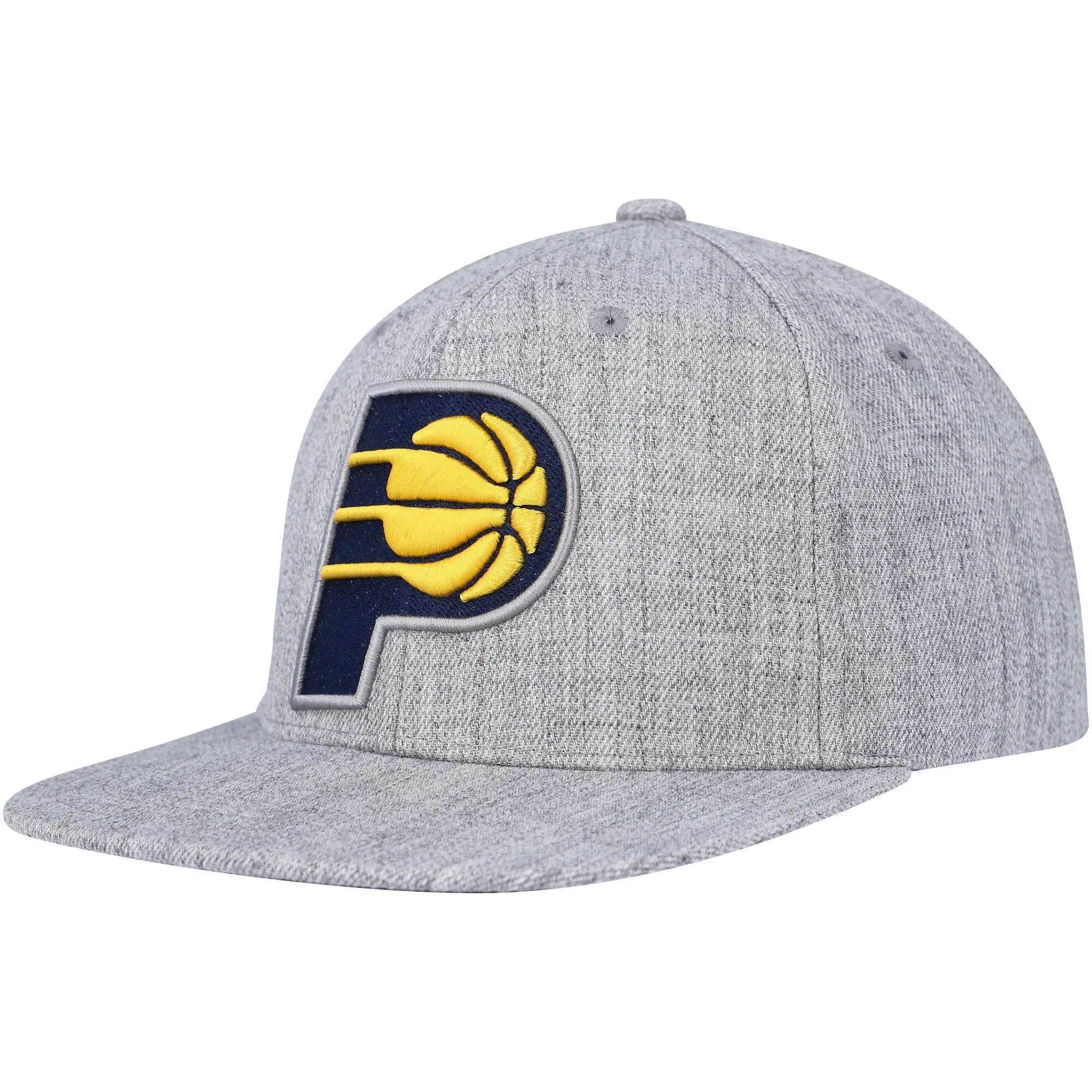 Mitchell & Ness Men's NBA Team Heather 2.0 Snapback Pacers Snapback Caps sold by Zulily