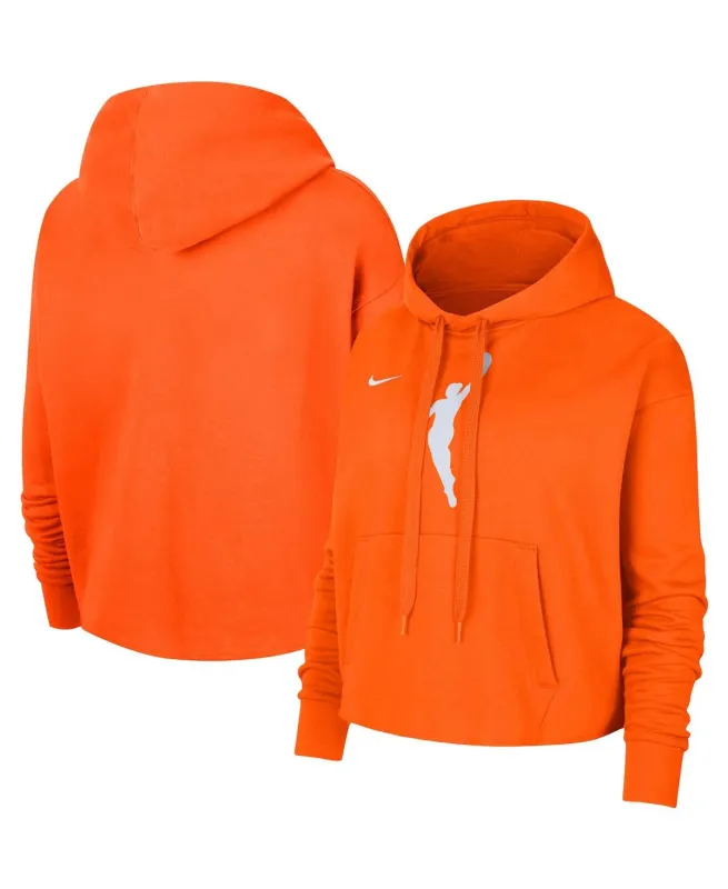 Nike Women's Wnba Logowoman Team 13 Cropped Pullover Hoodie Hoodies made by Nike