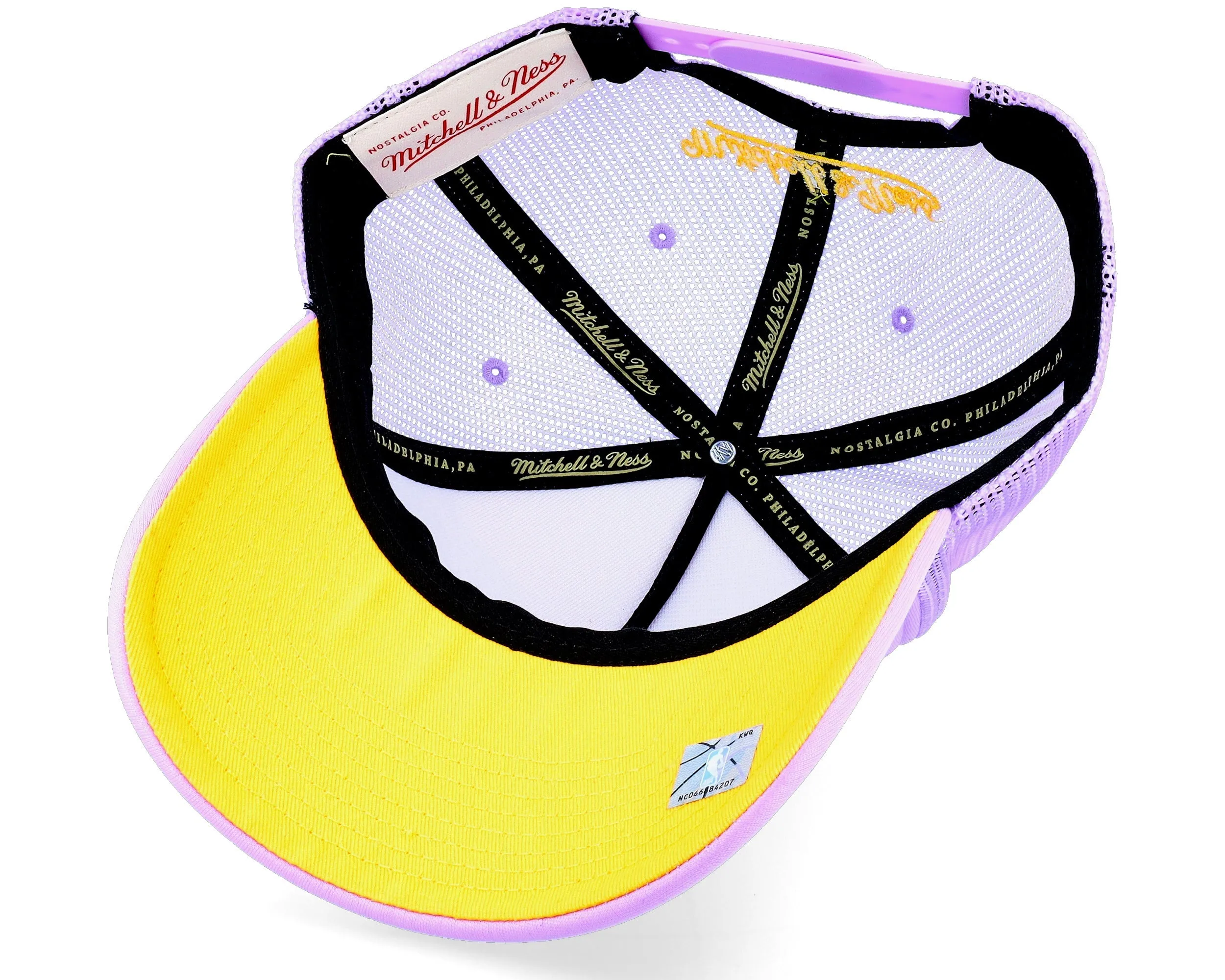 Mitchell & Ness Men's NBA Keep On Truckin Trucker Hwc Lakers sold by Zulily product image thumbnail 5