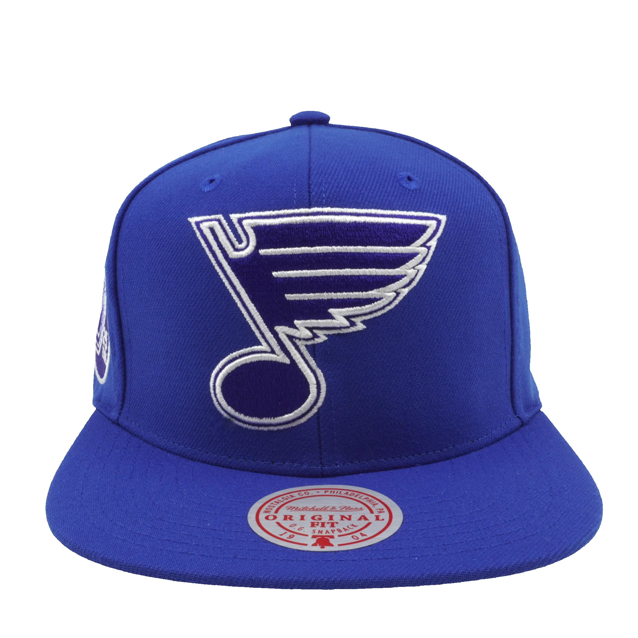 Mitchell & Ness Men's NHL Back To Basics Snapback Blues Snapback Caps sold by Zulily product image thumbnail 2