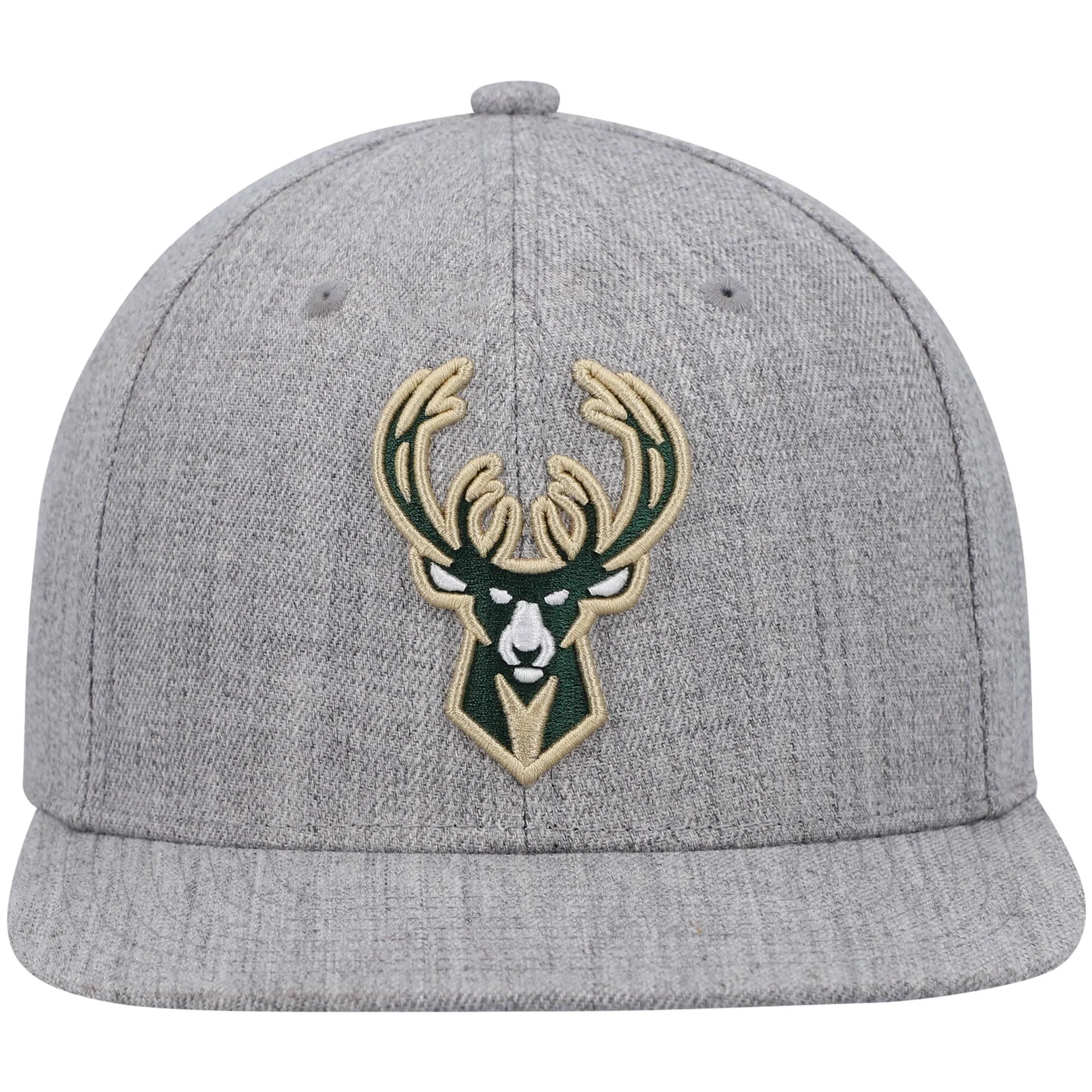 Mitchell & Ness Men's NBA Team Heather 2.0 Snapback Bucks Heather sold by Zulily product image thumbnail 2