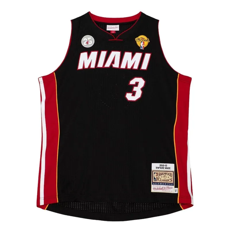 Mitchell & Ness NBA Road Finals Jersey Miami Heat 2012 Dwyne Wade Jerseys sold by Zulily