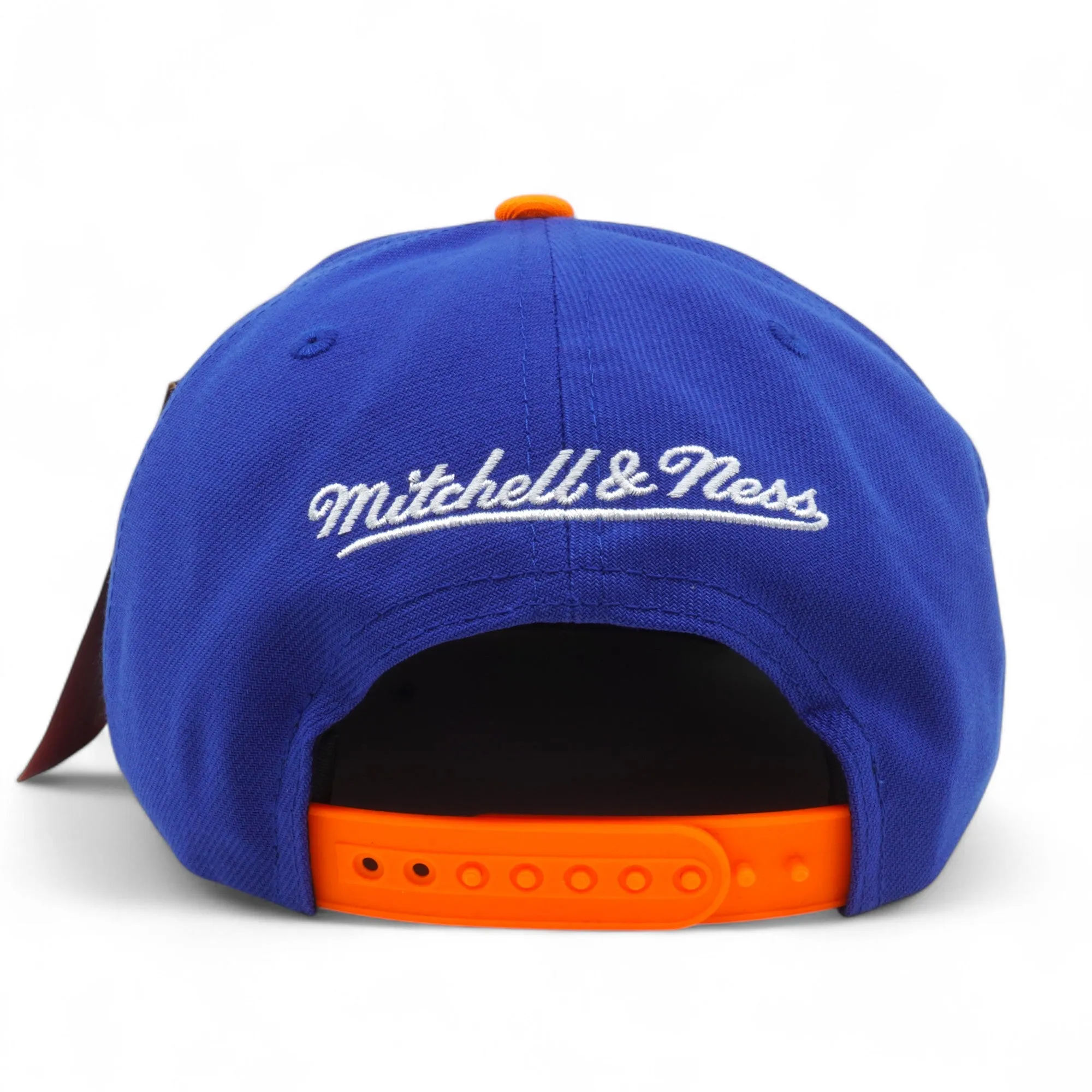 Mitchell & Ness Men's NBA Logo Bill Snapback Hwc Knicks Blue-Orange sold by Zulily product image thumbnail 4