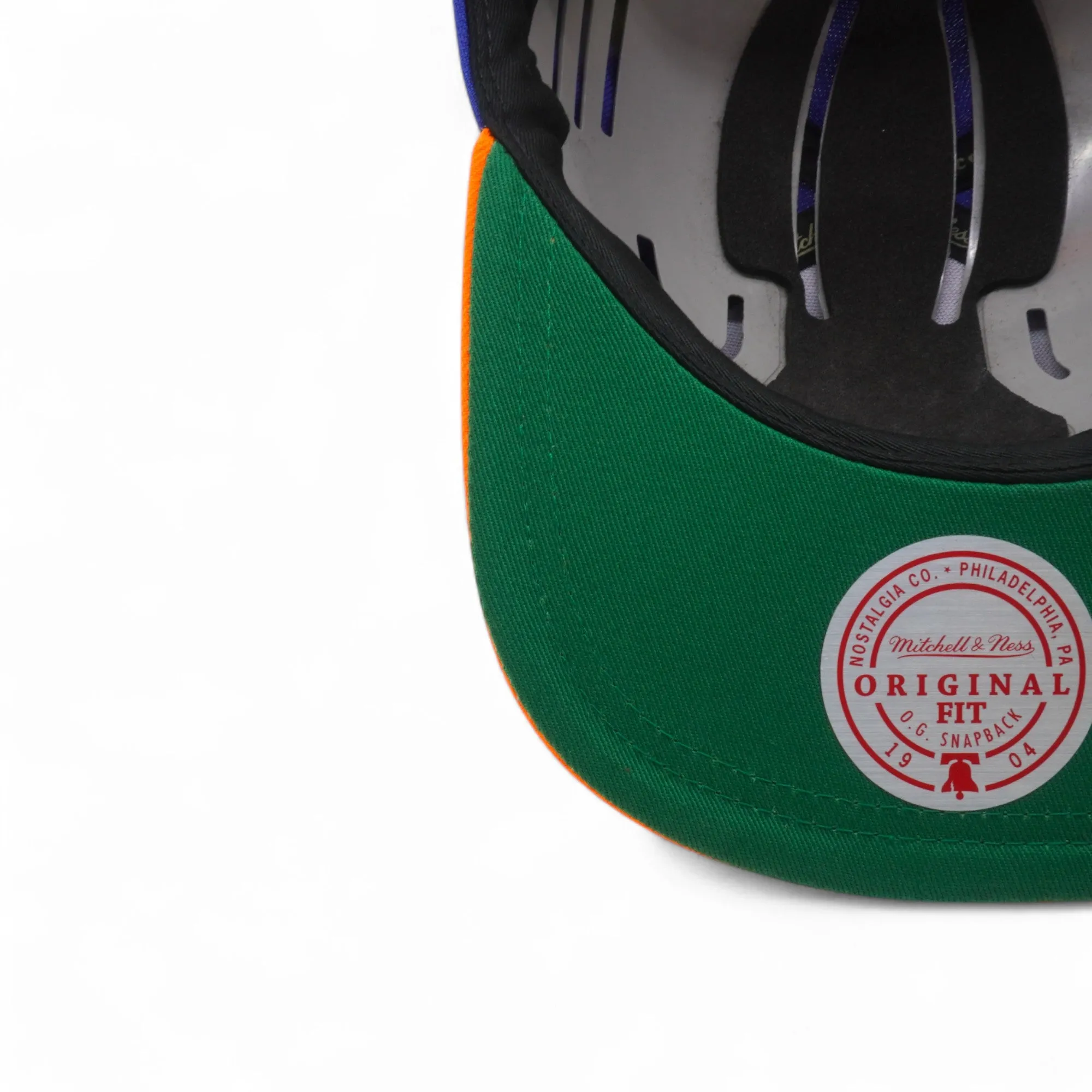 Mitchell & Ness Men's NBA Logo Bill Snapback Hwc Knicks Blue-Orange sold by Zulily product image thumbnail 5