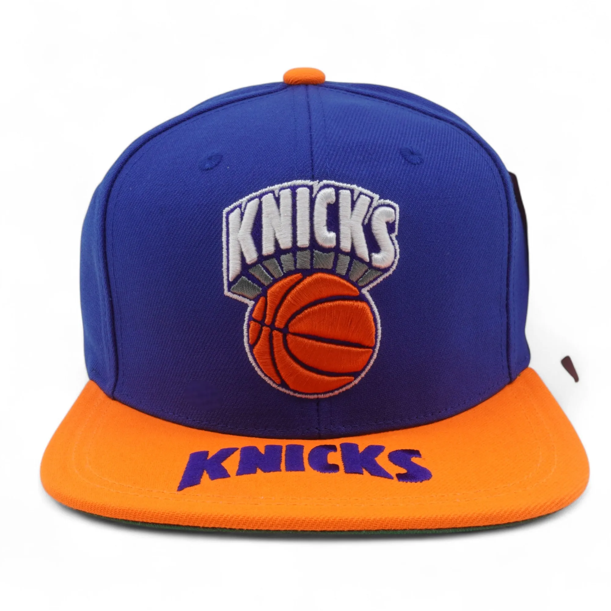Mitchell & Ness Men's NBA Logo Bill Snapback Hwc Knicks Blue-Orange sold by Zulily product image thumbnail 2