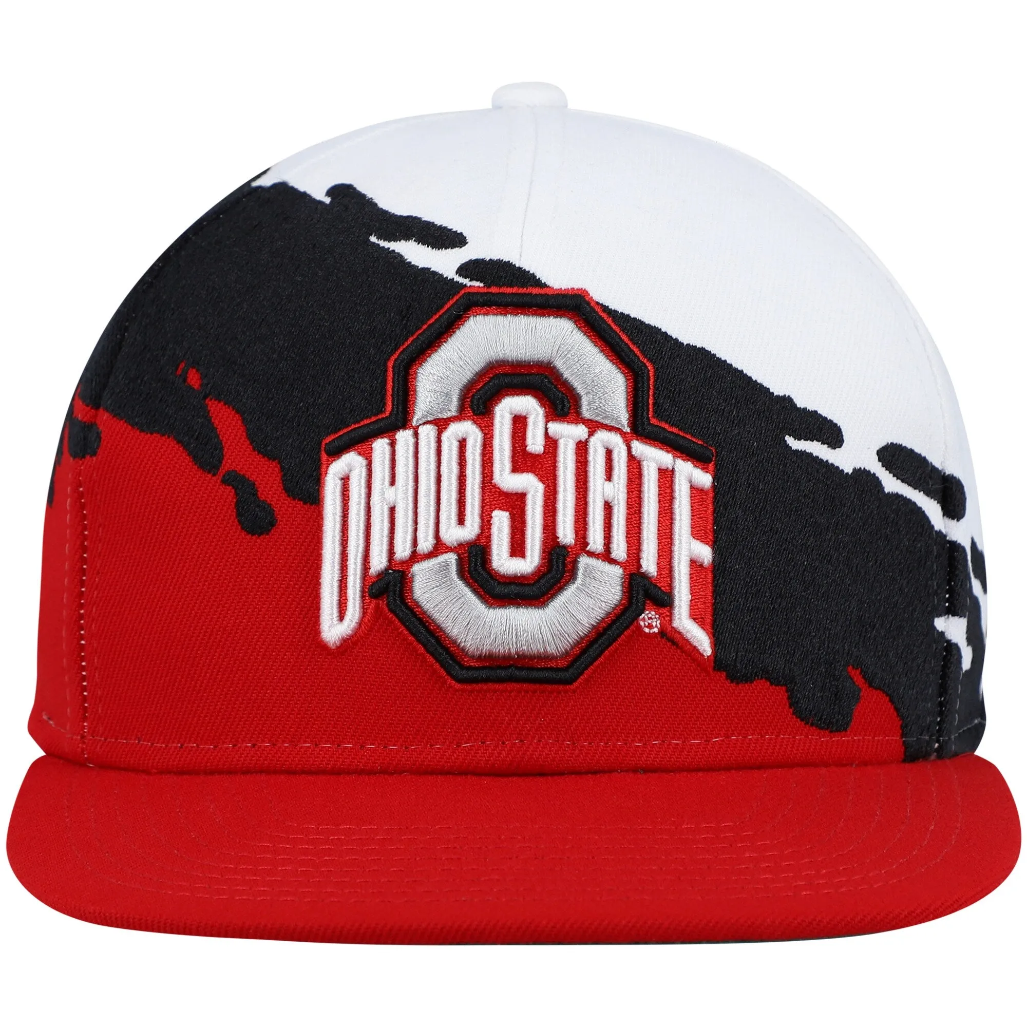 Mitchell & Ness Men's Ncaa Paintbrush Snapback Ohio State Snapback Caps sold by Zulily product image thumbnail 2