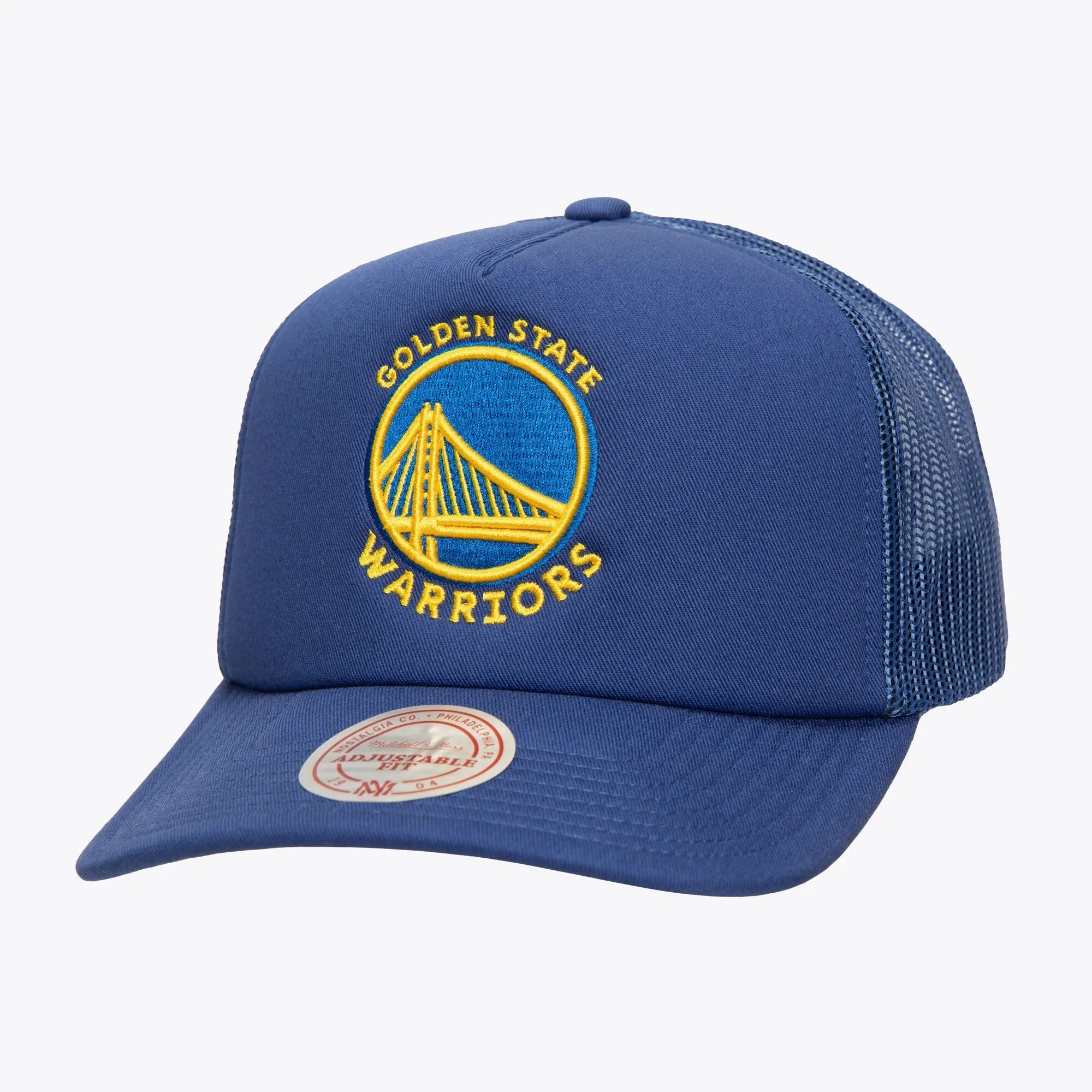 Mitchell & Ness Men's NBA Evergreen Trucker Warriors Hats sold by Zulily