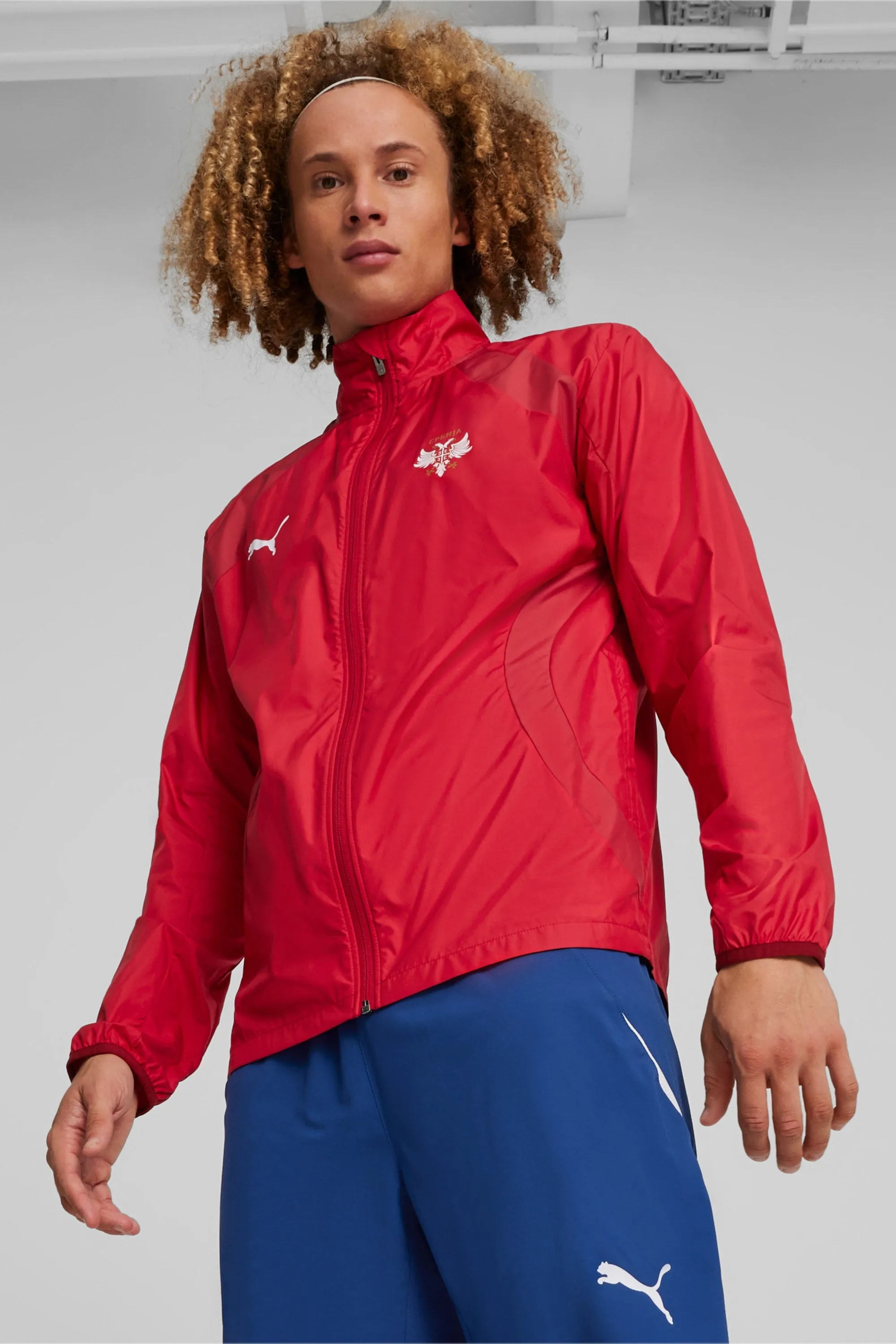 Puma Men's Fss Prematch Woven Jacket Jackets sold by Zulily product image thumbnail 3