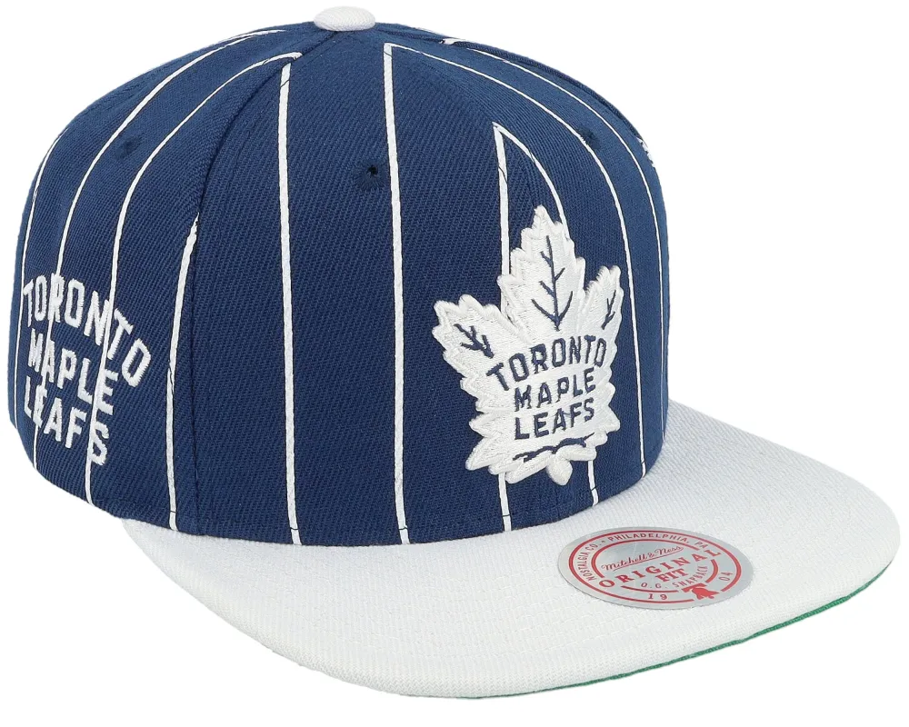 Mitchell & Ness Men's NHL Team Pin Snapback Maple Leafs Snapback Caps made by Zulily