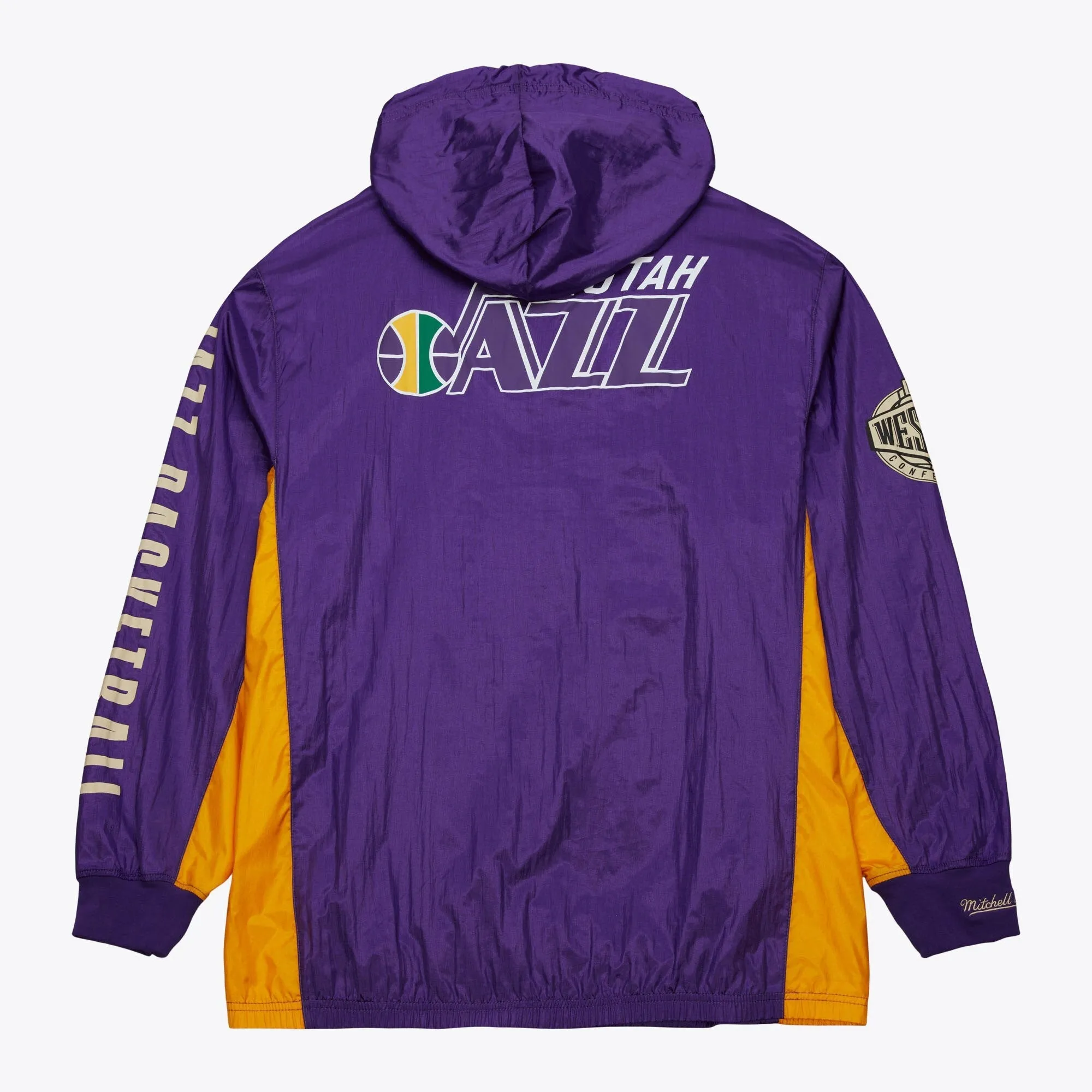 Mitchell & Ness Men's NBA Team Og 2.0 Anorak Windbreaker Jazz Windbreakers sold by Zulily product image thumbnail 2