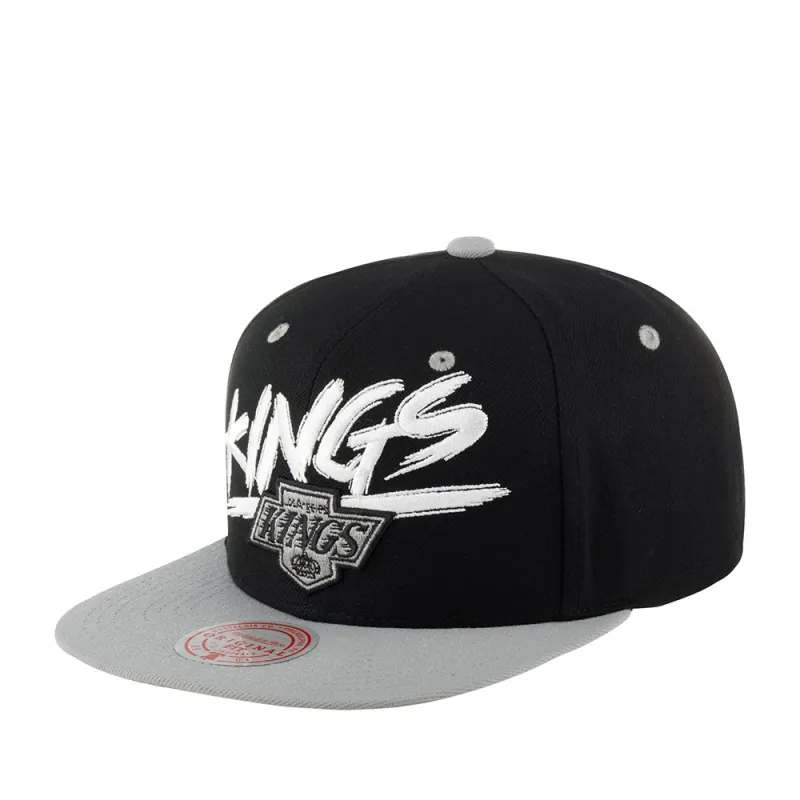 Mitchell & Ness Men's NHL Transcript Snapback Vntg Kings Snapback Caps sold by Zulily