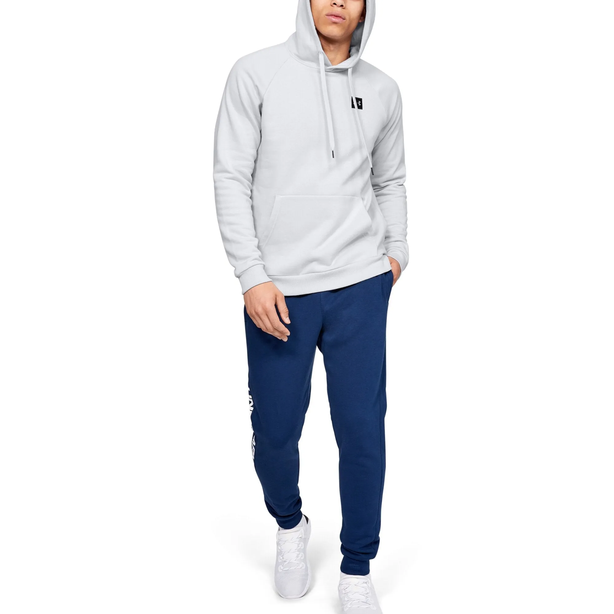 Under Armour Men's Rival Fleece Pull Over Hoodie sold by Zulily product image thumbnail 4