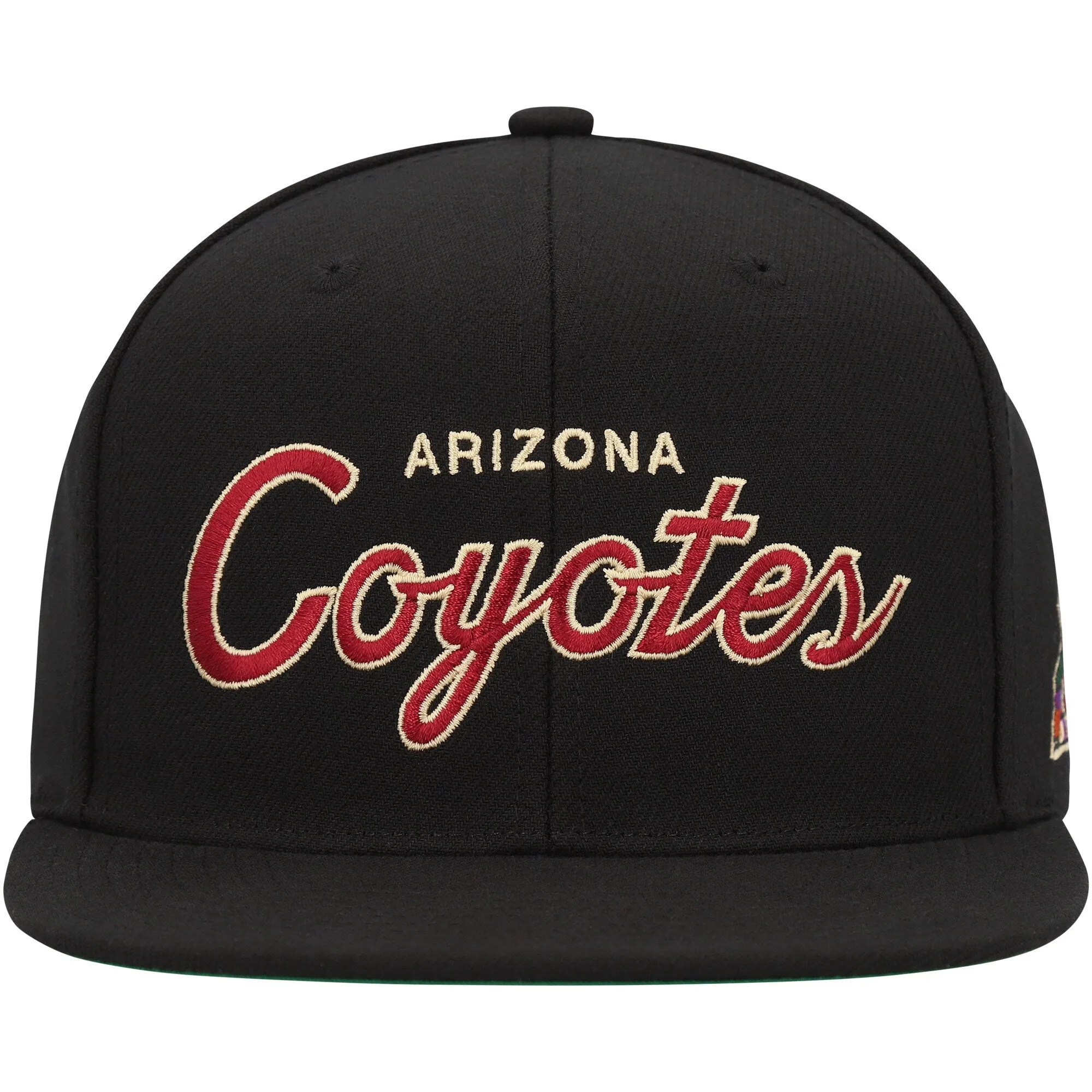 Mitchell & Ness Men's NHL Team Script Snapback Coyotes Snapback Caps sold by Zulily product image thumbnail 2