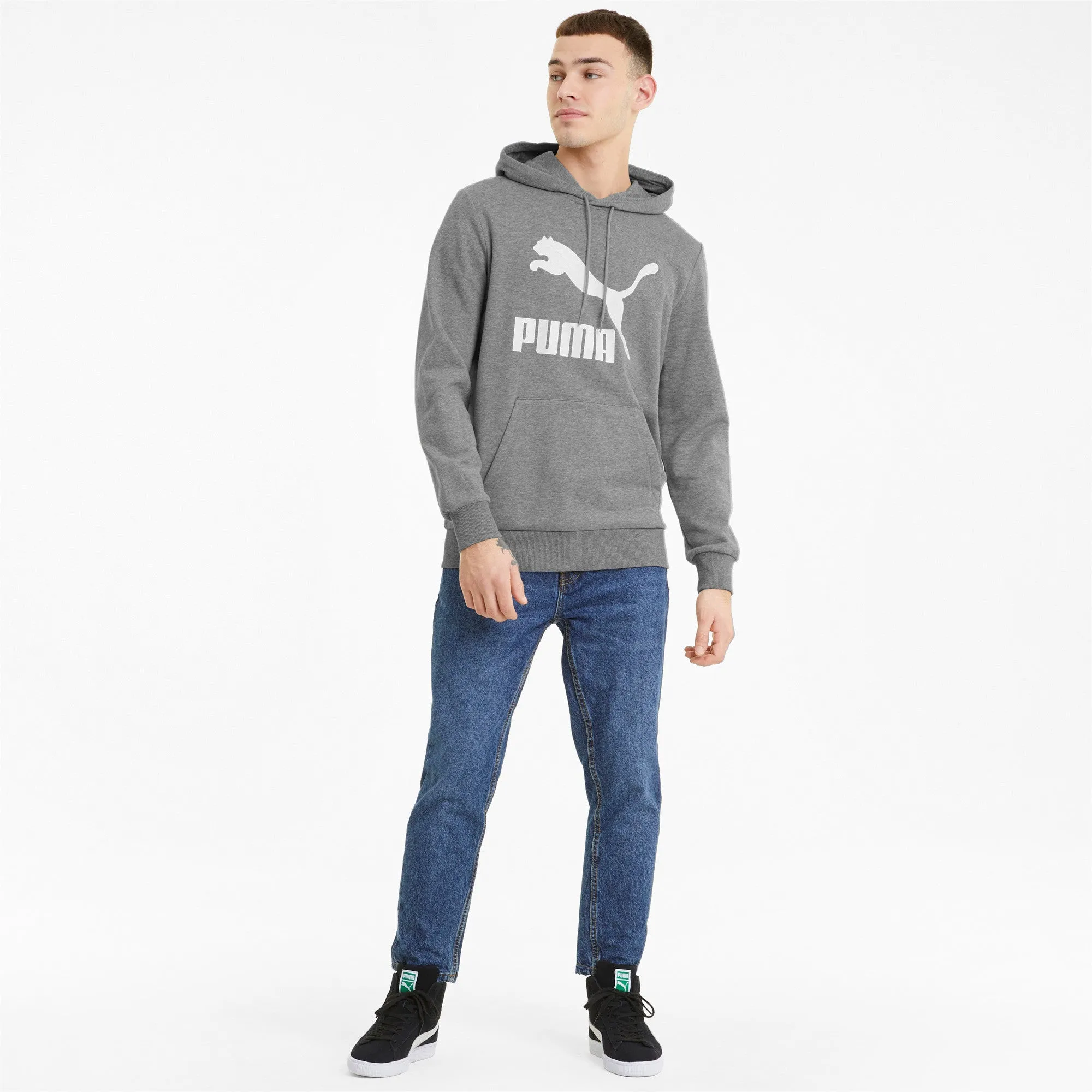 Puma Men's Classics Logo Hoodie Hoodies sold by Zulily product image thumbnail 3