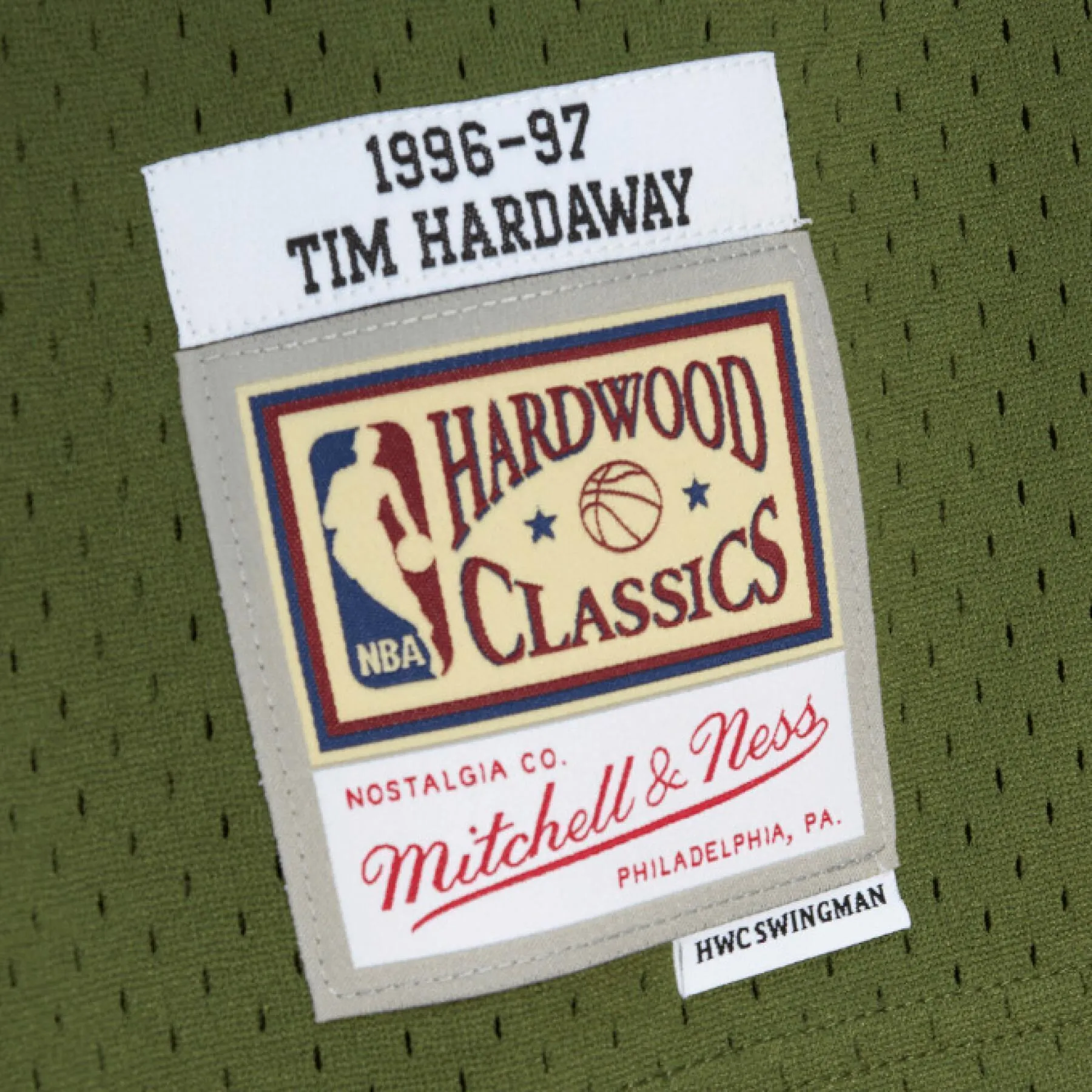 Mitchell & Ness Men's Flight Swingman Jersey Heat 1996 Tim Hardaway Jerseys sold by Zulily product image thumbnail 4