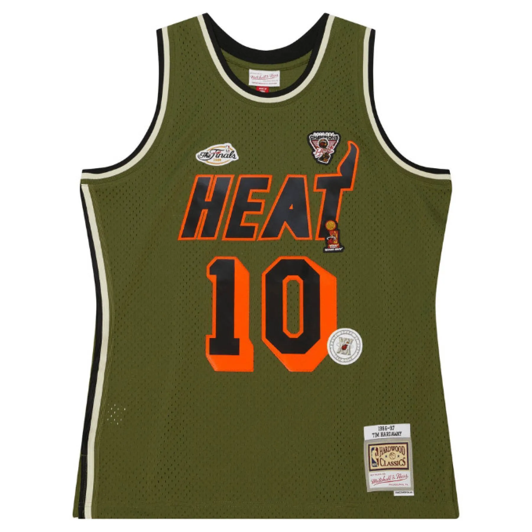 Mitchell & Ness Men's Flight Swingman Jersey Heat 1996 Tim Hardaway Jerseys sold by Zulily