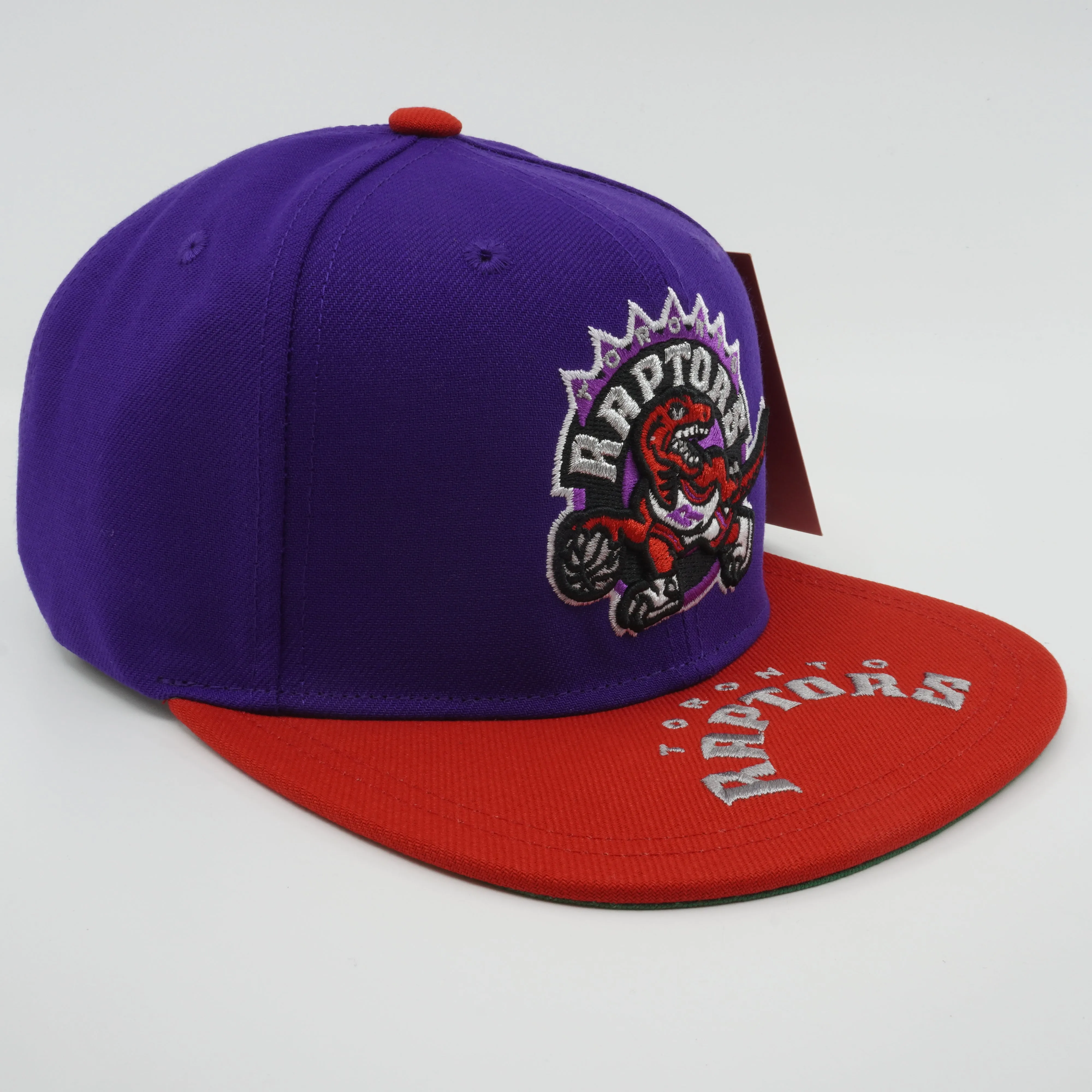 Mitchell & Ness Men's NBA Logo Bill Snapback Hwc Raptors Snapback Caps sold by Zulily product image thumbnail 3