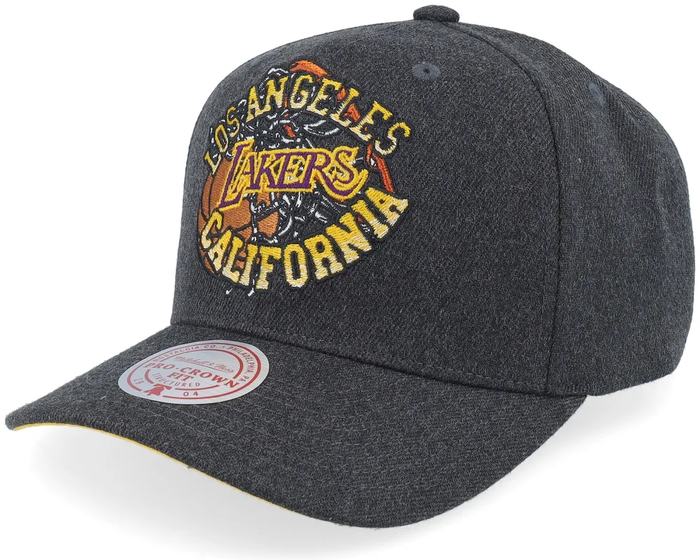 Mitchell & Ness Men's NBA Graphic Heather Pro Hwc Lakers Ball Caps made by Mitchell & Ness