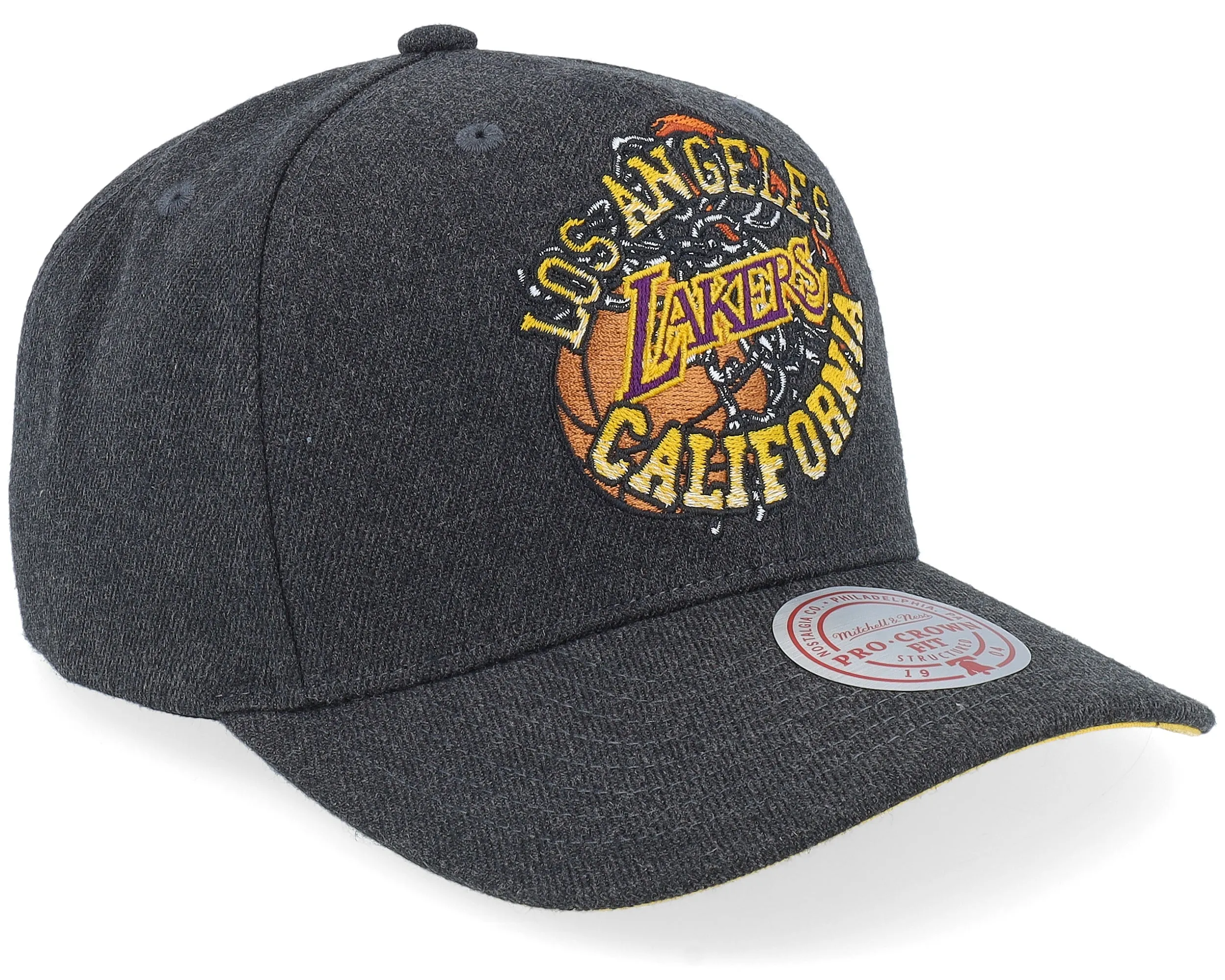 Mitchell & Ness Men's NBA Graphic Heather Pro Hwc Lakers Ball Caps sold by Zulily product image thumbnail 2