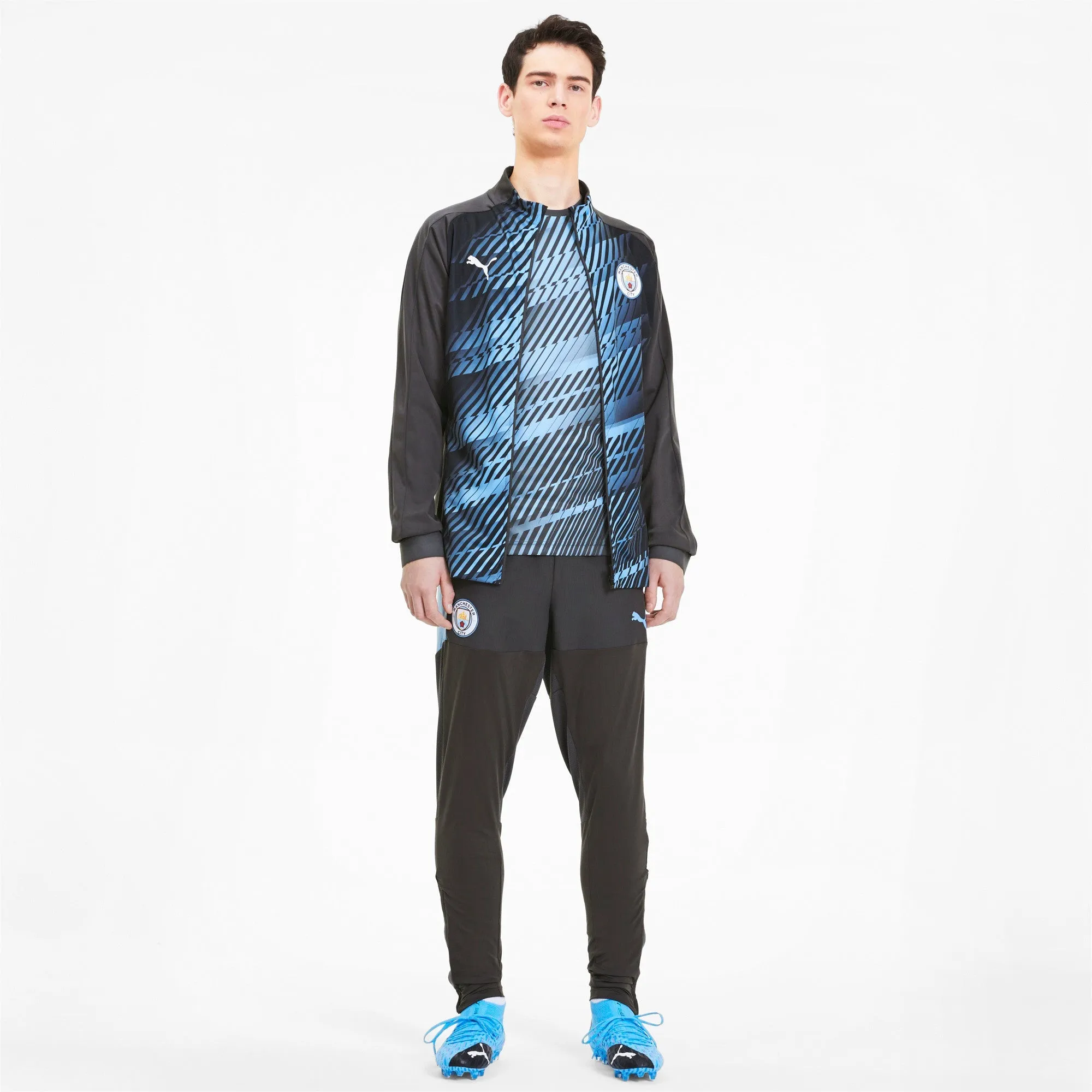 Puma Men's Mcfc Stadium League Jacket Jackets sold by Zulily product image thumbnail 3