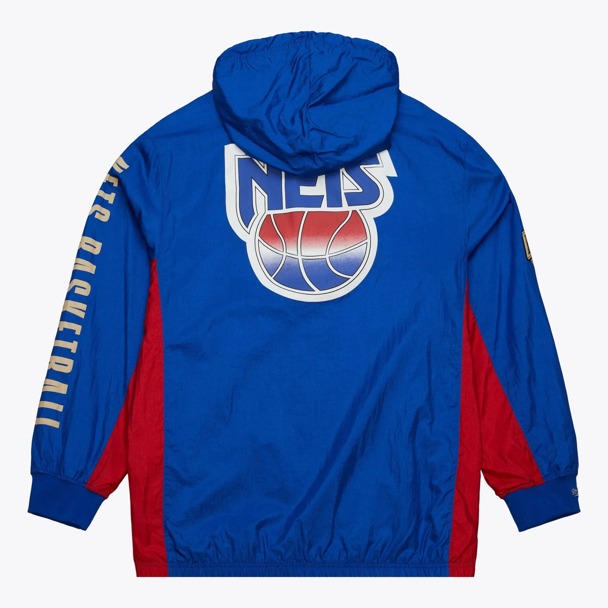 Mitchell & Ness Men's NBA Team Og 2.0 Anorak Windbreaker Vintage Logo Nets Windbreakers sold by Zulily product image thumbnail 2