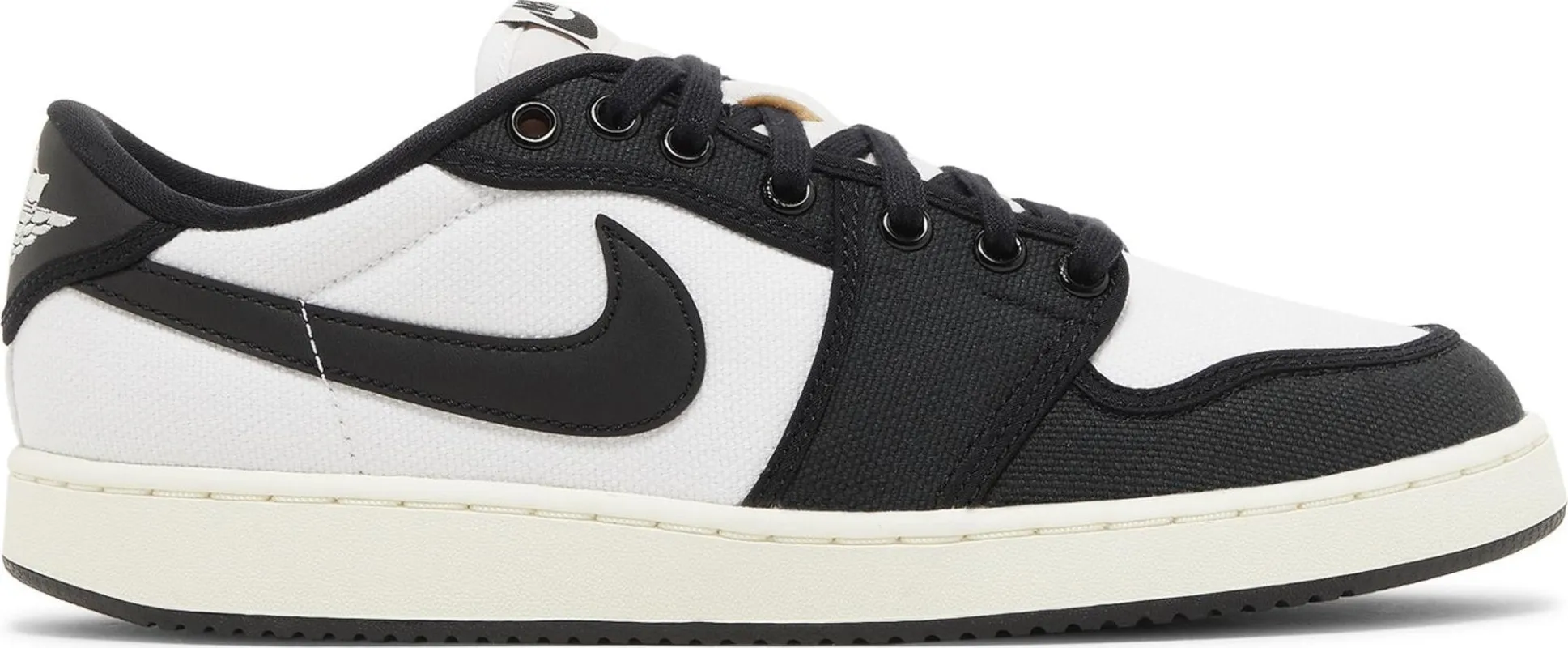 Air Jordan Men's Retro 1 Ajko Low 'Black White' Sneakers sold by Zulily