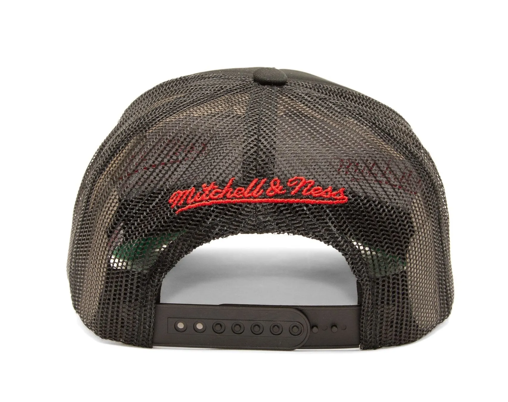 Mitchell & Ness Men's NHL Gold Leaf Trucker Blackhawks Hats sold by Zulily product image thumbnail 2