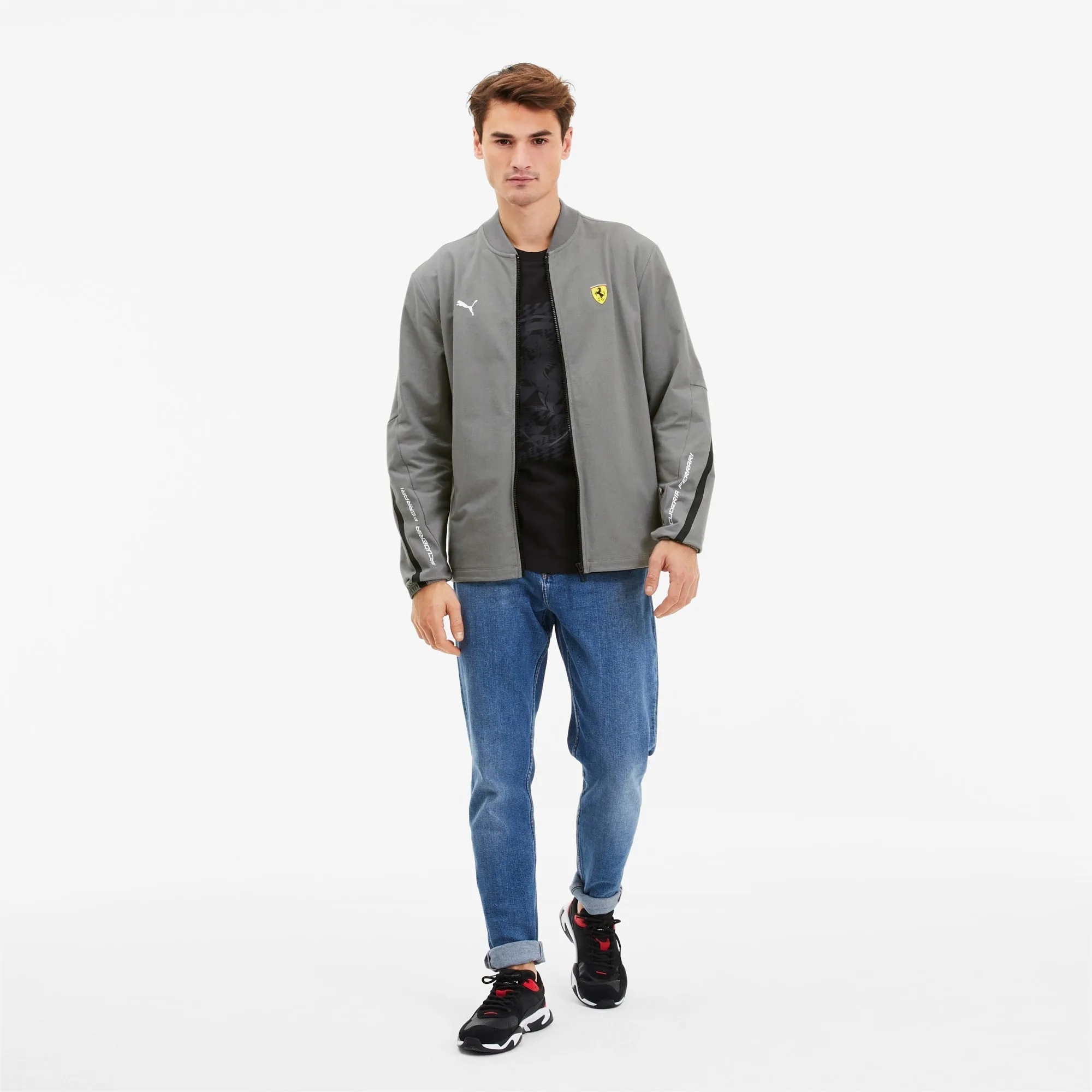 Puma Men's Sf Ferrari Lightweight Sweat Jacket Jackets sold by Zulily product image thumbnail 3