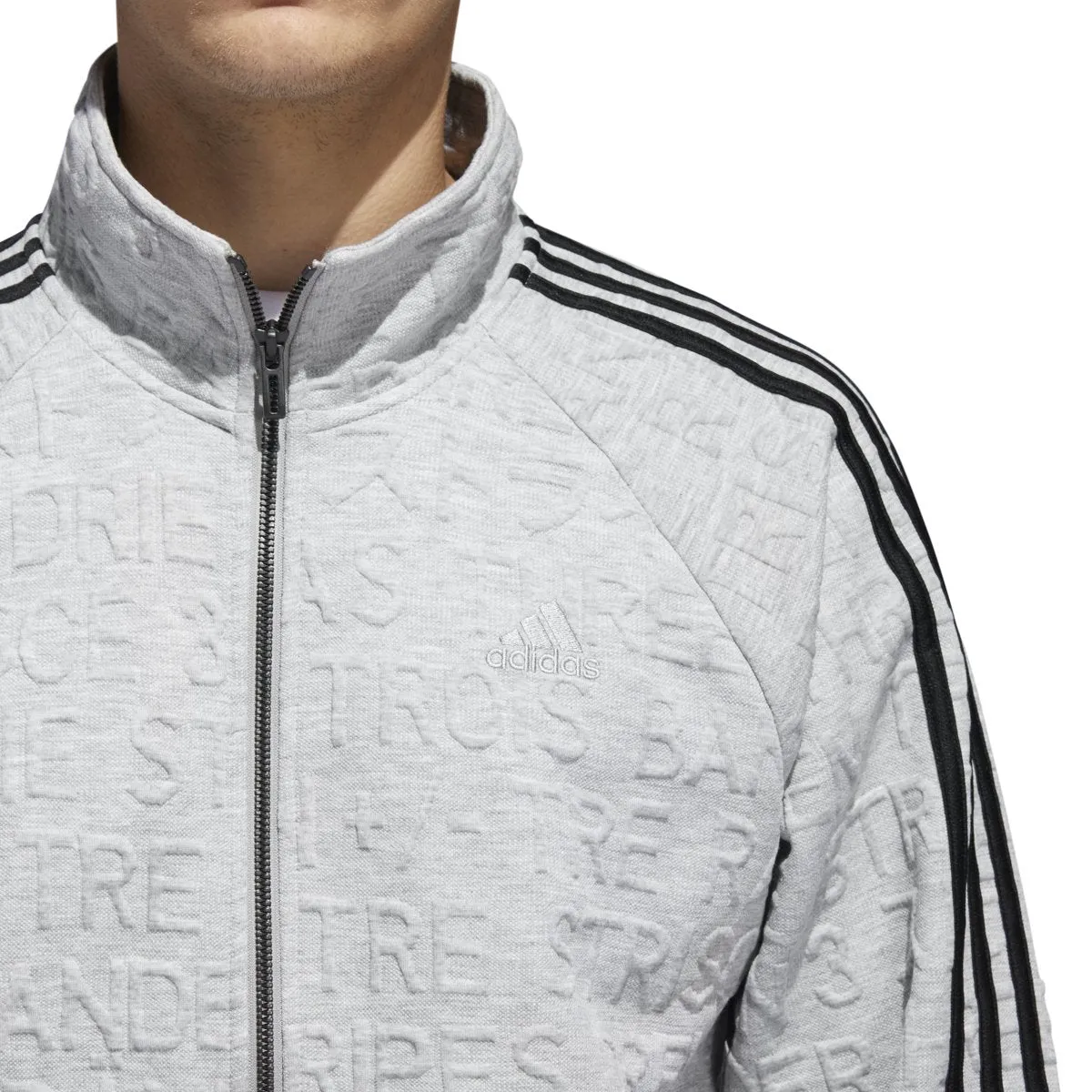adidas Badge Of Sport 3-Stripe Cotton Fleece Pullover sold by Zulily product image thumbnail 3
