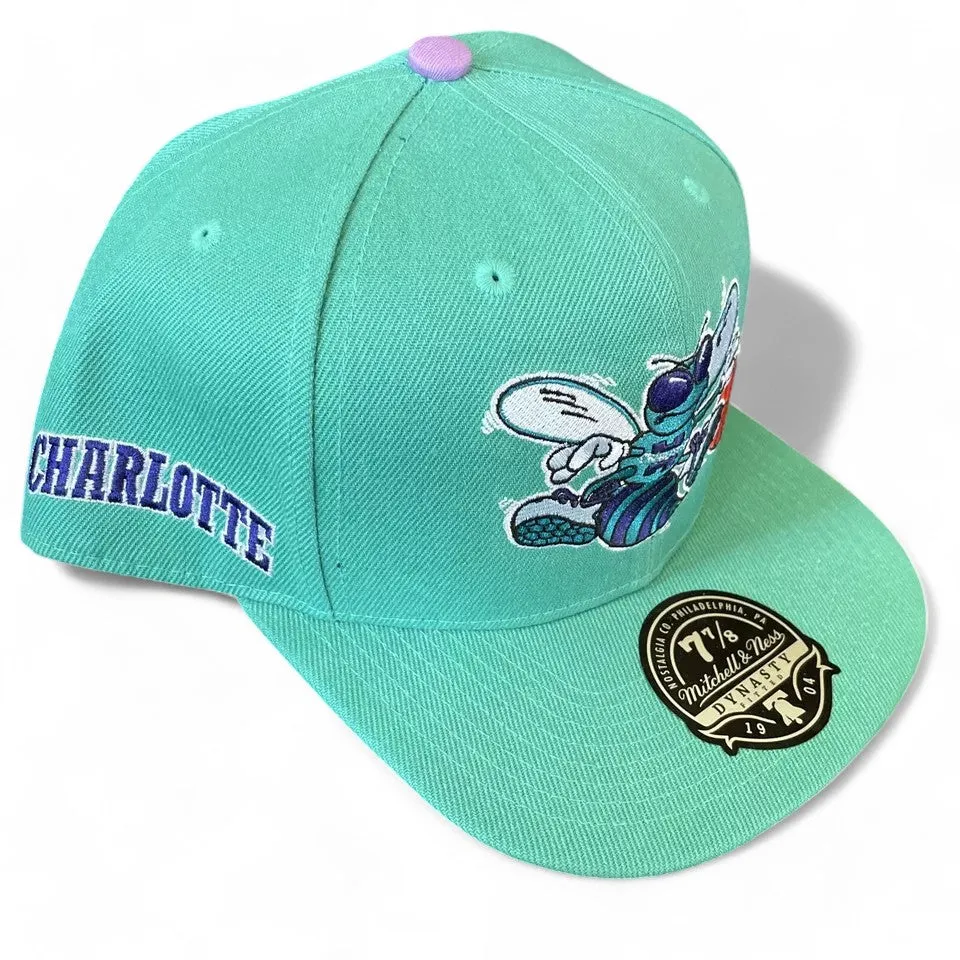 Mitchell & Ness Men's NBA Hyperteam Fitted Hwc Hornets Fitted Caps sold by Zulily product image thumbnail 2