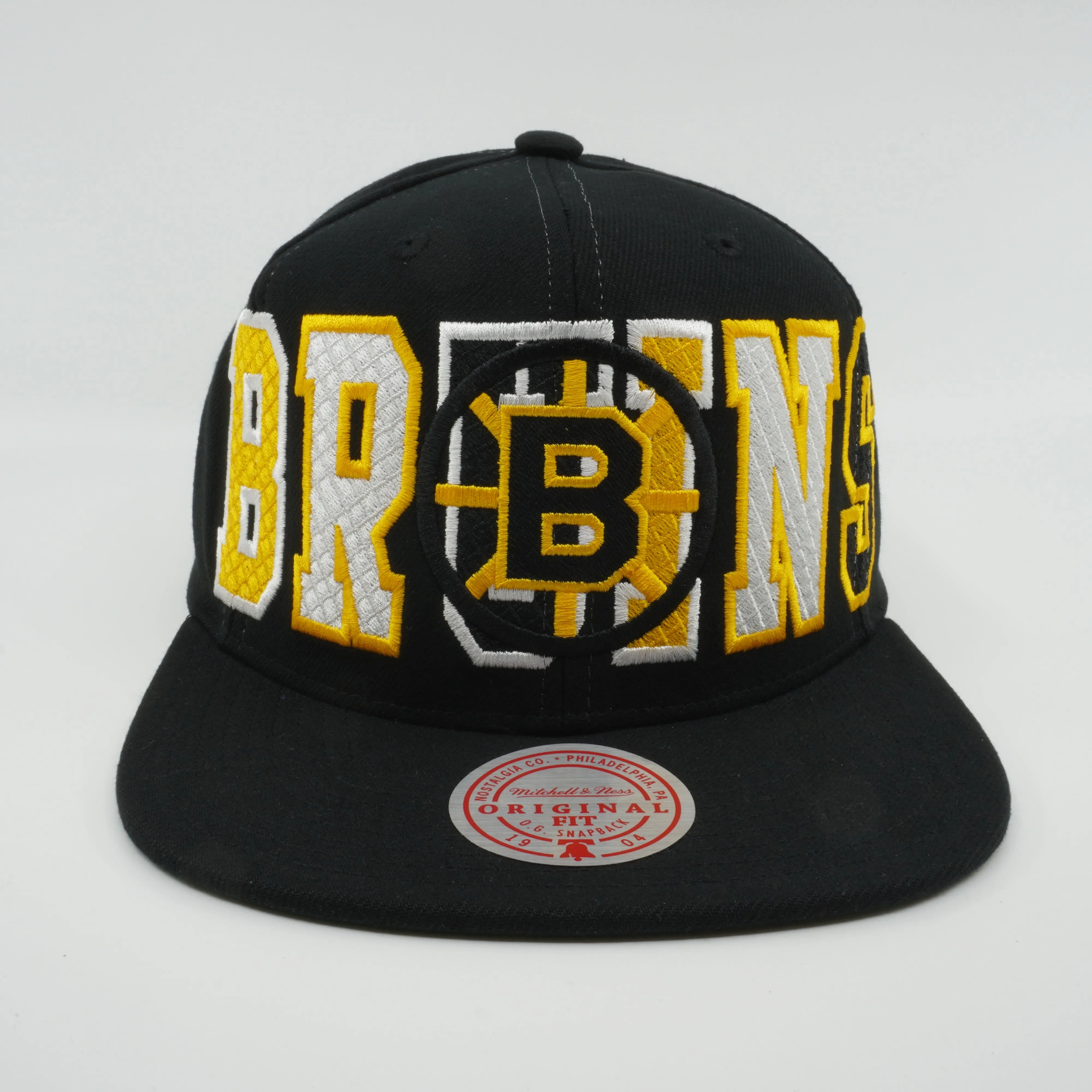 Mitchell & Ness Men's NHL Varsity Bust Snapback Vntg Bruins Black sold by Zulily product image thumbnail 2