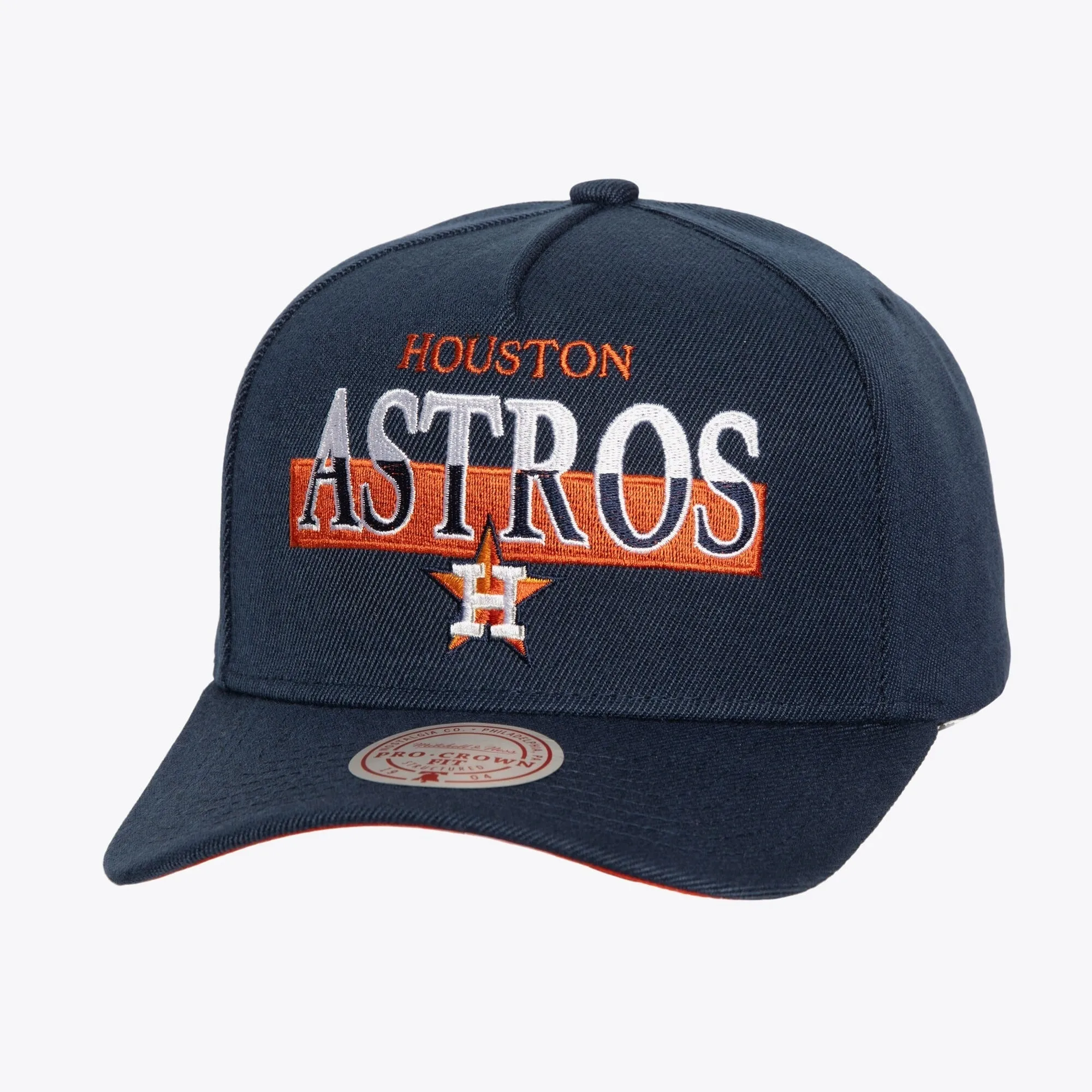 Mitchell & Ness Men's MLB Panorec Pro Snapback Astros Snapback Caps sold by Zulily