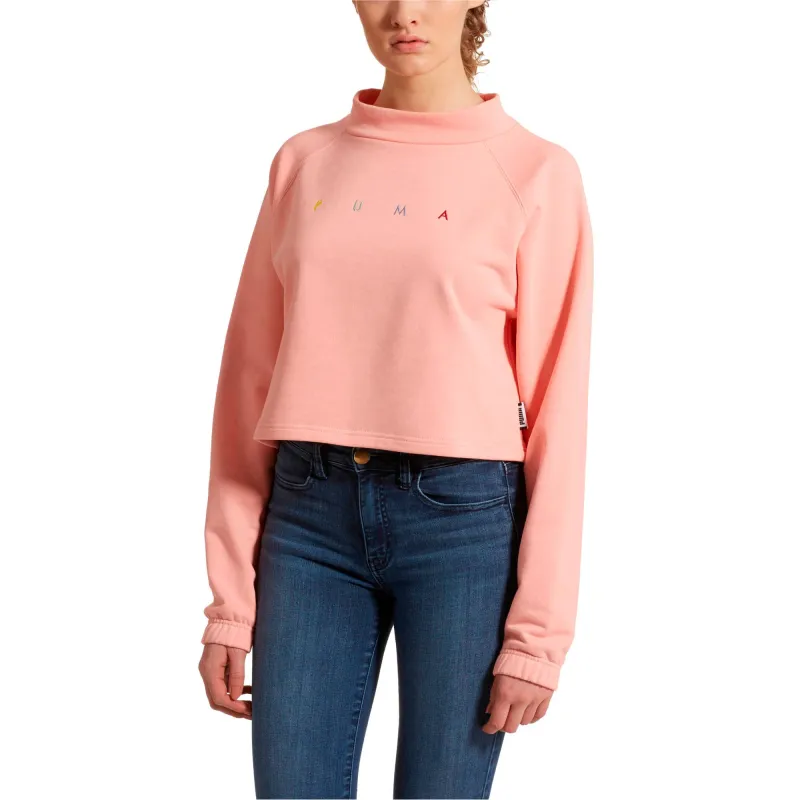 Puma Women's Fierce Cat Cropped Crew sold by Zulily