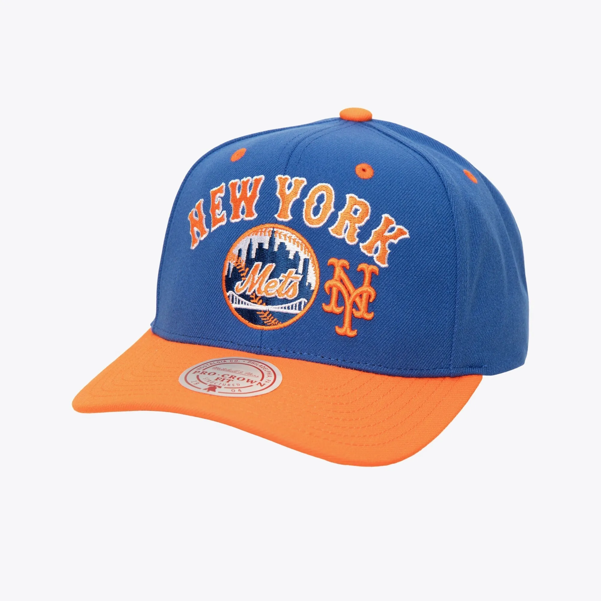Mitchell & Ness Men's MLB All In 2.0 Pro Snapback Mets Snapback Caps sold by Zulily