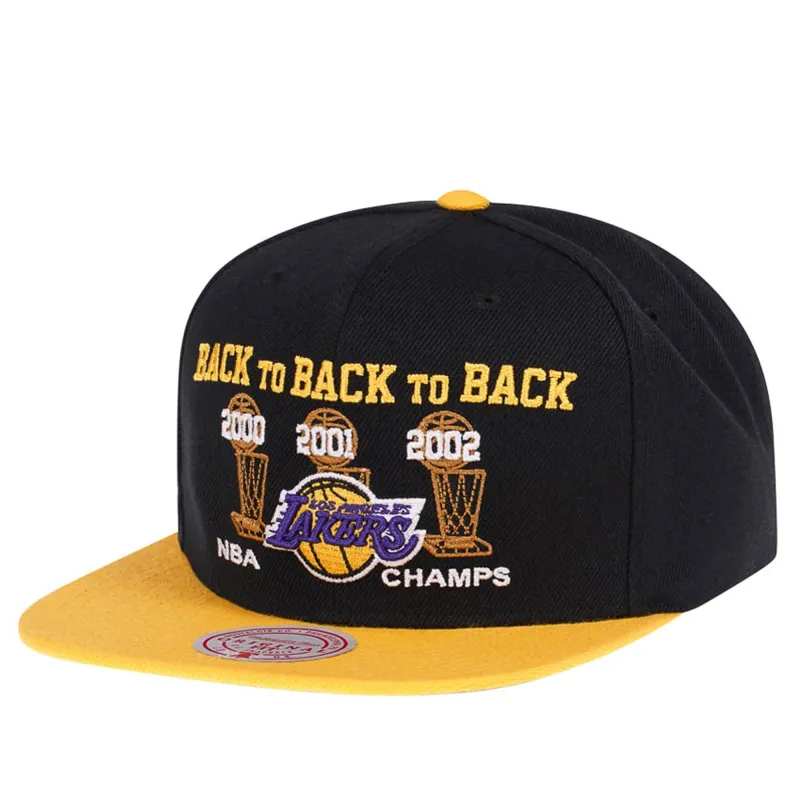 Mitchell & Ness Men's NBA La Lakers Hwc 00-03 Champs Snapback made by Mitchell & Ness