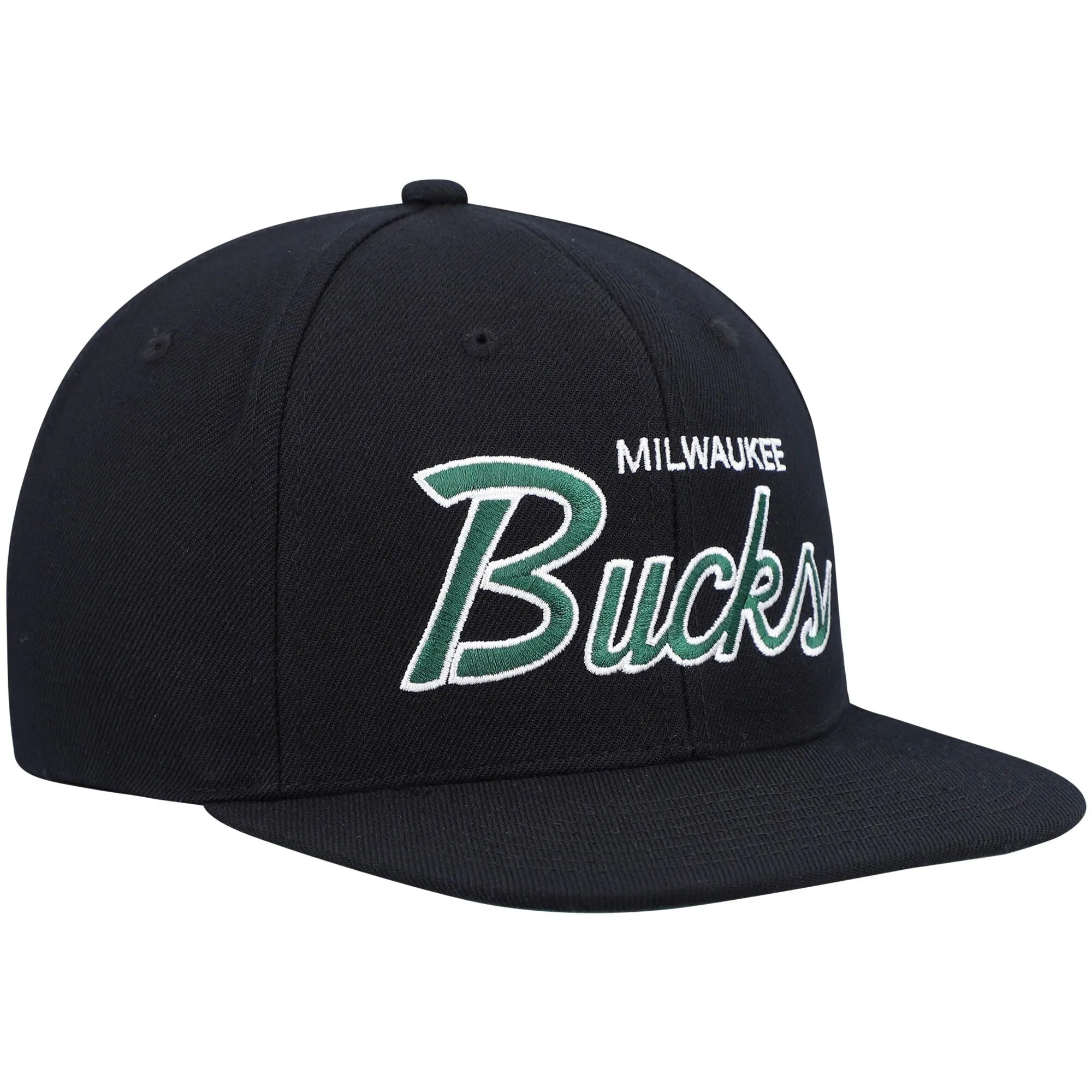 Mitchell & Ness Men's NBA Team Script 2.0 Snapback Bucks sold by Zulily product image thumbnail 3