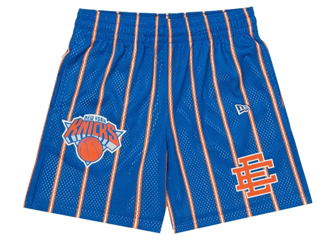 New Era Men's Eric Emanuel Ee Basic Short New York Knicks Fw22 Shorts sold by Zulily