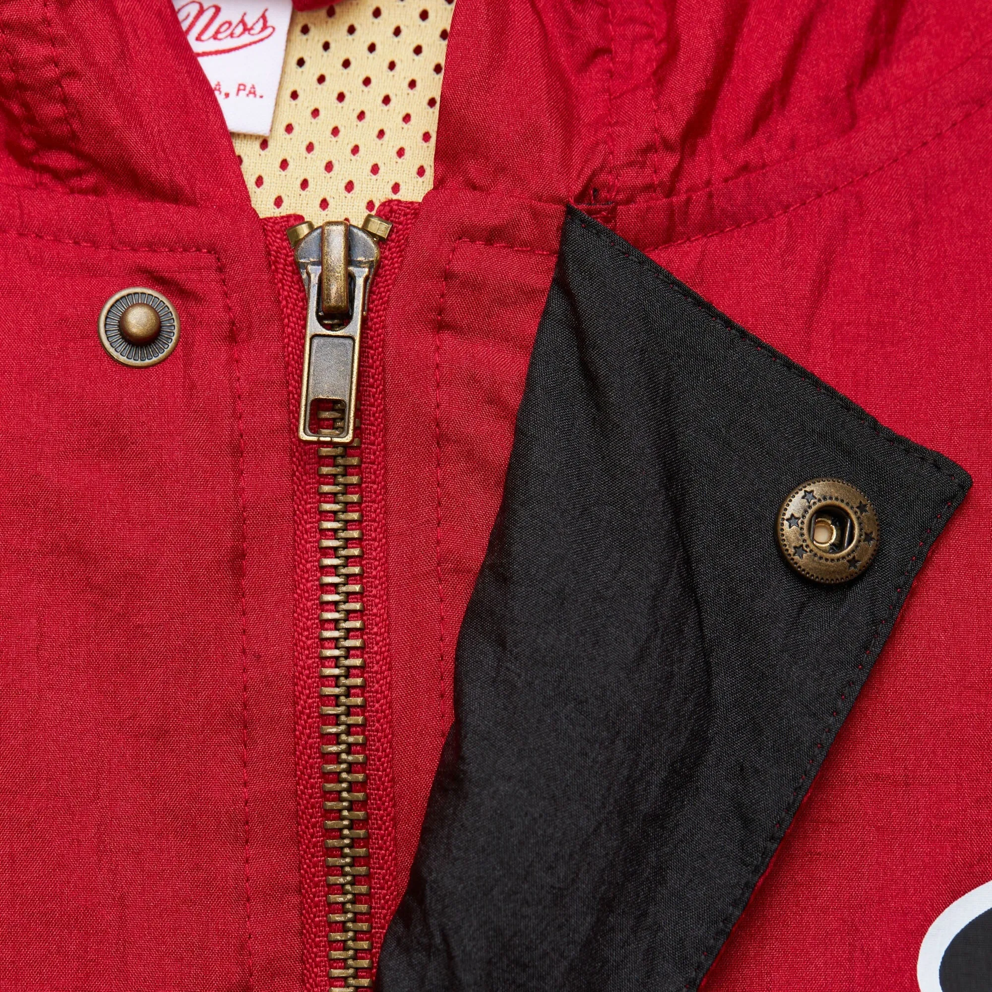 Mitchell & Ness Men's NBA Team Og 2.0 Anorak Windbreaker Vintage Logo Bulls Windbreakers sold by Zulily product image thumbnail 4