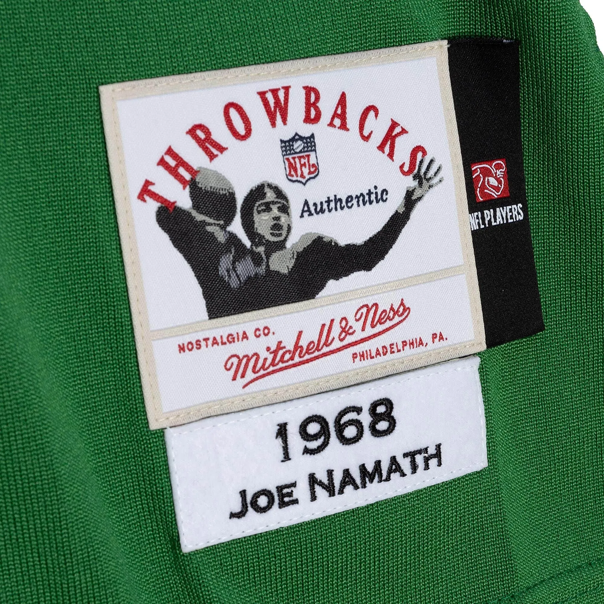Mitchell & Ness NFL Authentic Jersey Ny Jets 68 Joe Namath sold by Zulily product image thumbnail 3