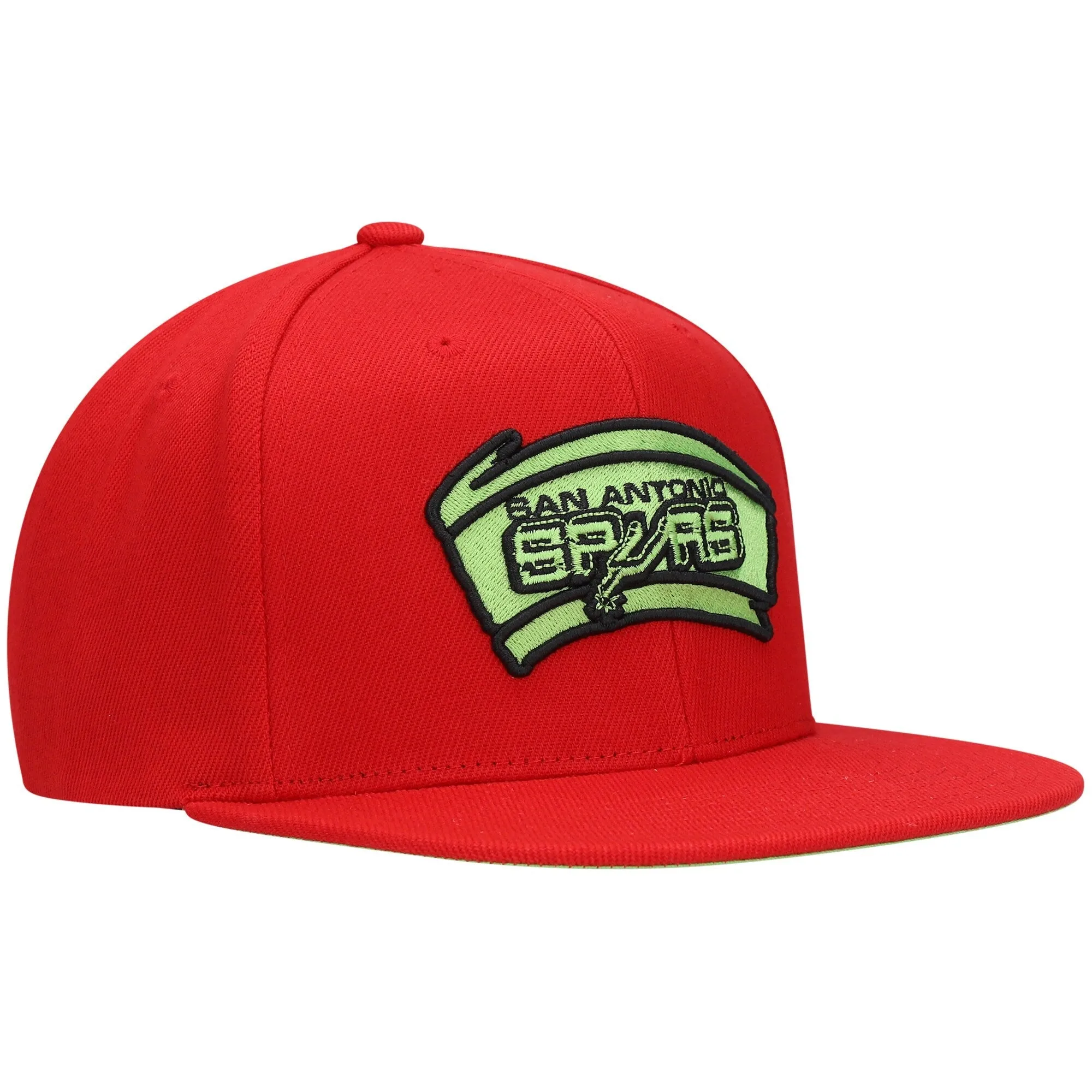 Mitchell & Ness Men's NBA Reverse Candy Apple Snapback Hwc Spurs Snapback Caps sold by Zulily product image thumbnail 3