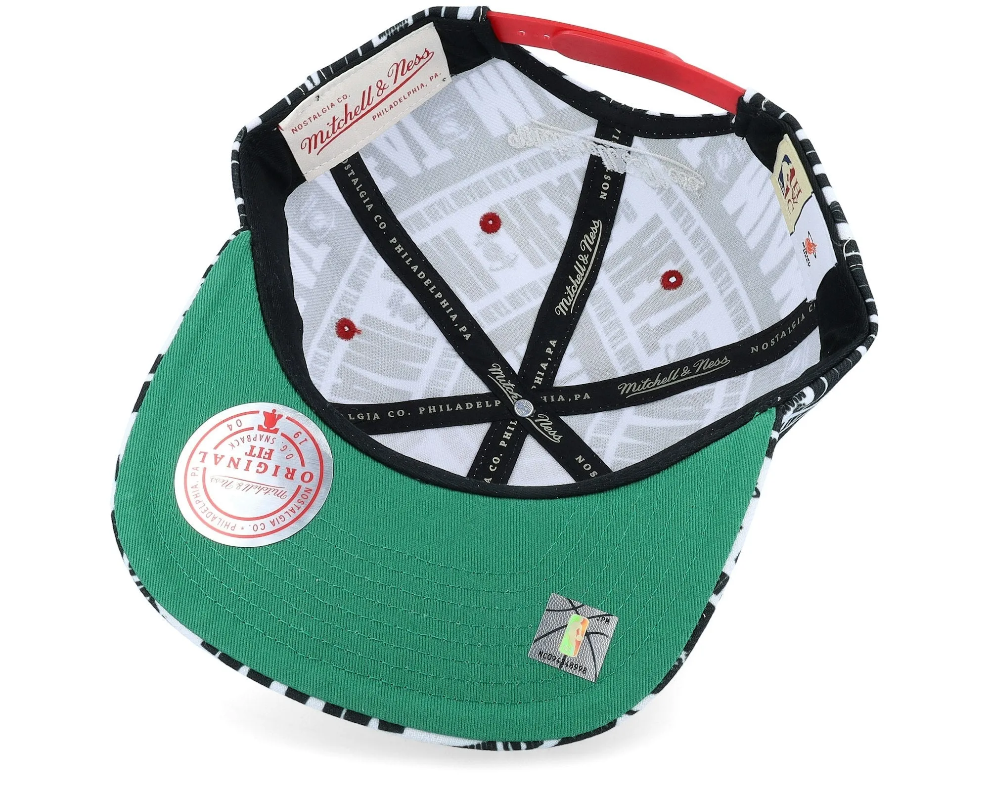 Mitchell & Ness Men's NBA Meat Paper Snapback Hwc Heat Snapback Caps sold by Zulily product image thumbnail 5