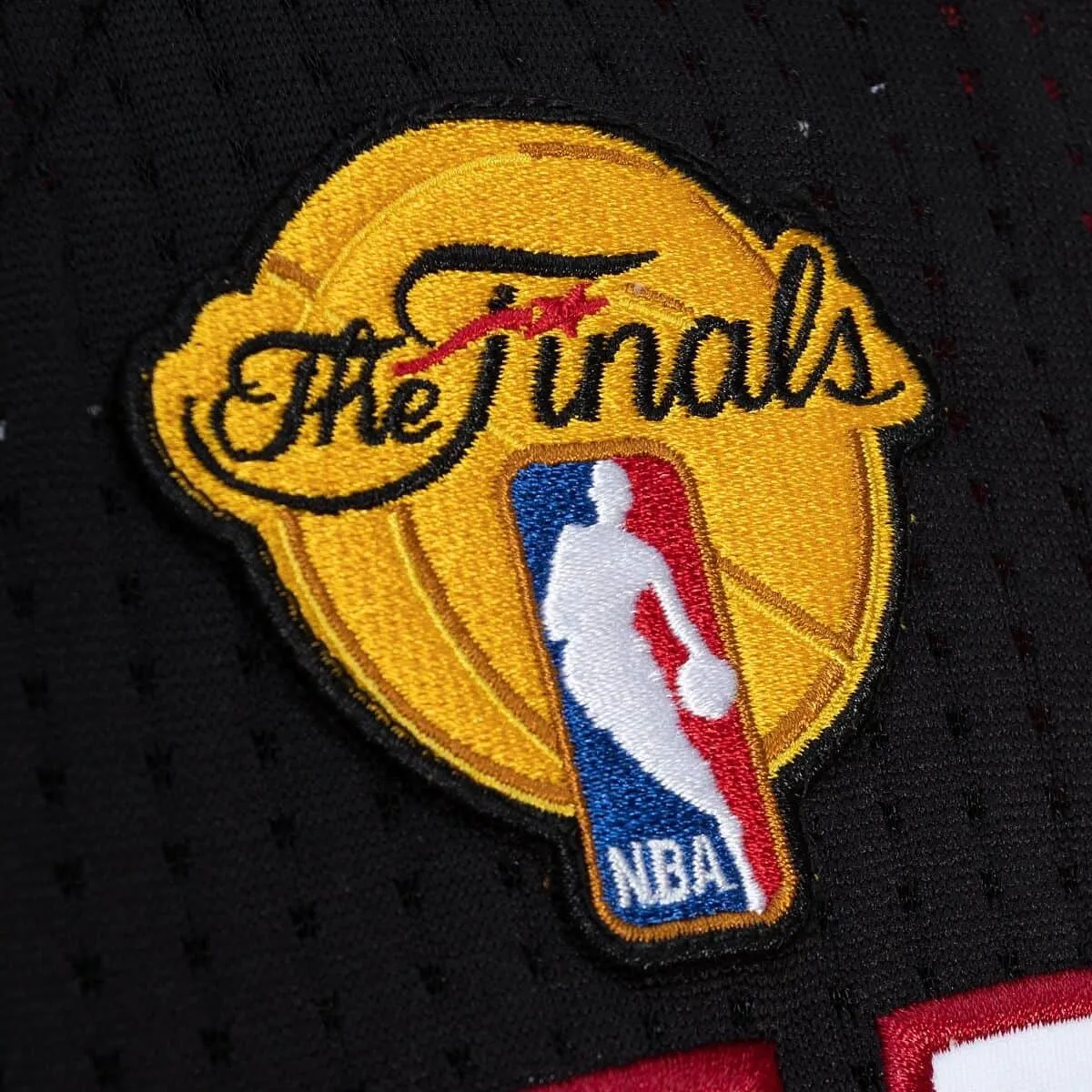 Mitchell & Ness NBA Road Finals Jersey Miami Heat 2012 Ray Allen Jerseys sold by Zulily product image thumbnail 4