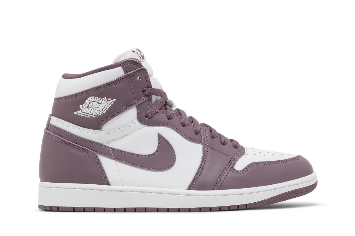 Air Jordan Men's Retro 1 High Og 'Mauve' Sneakers made by Jordan