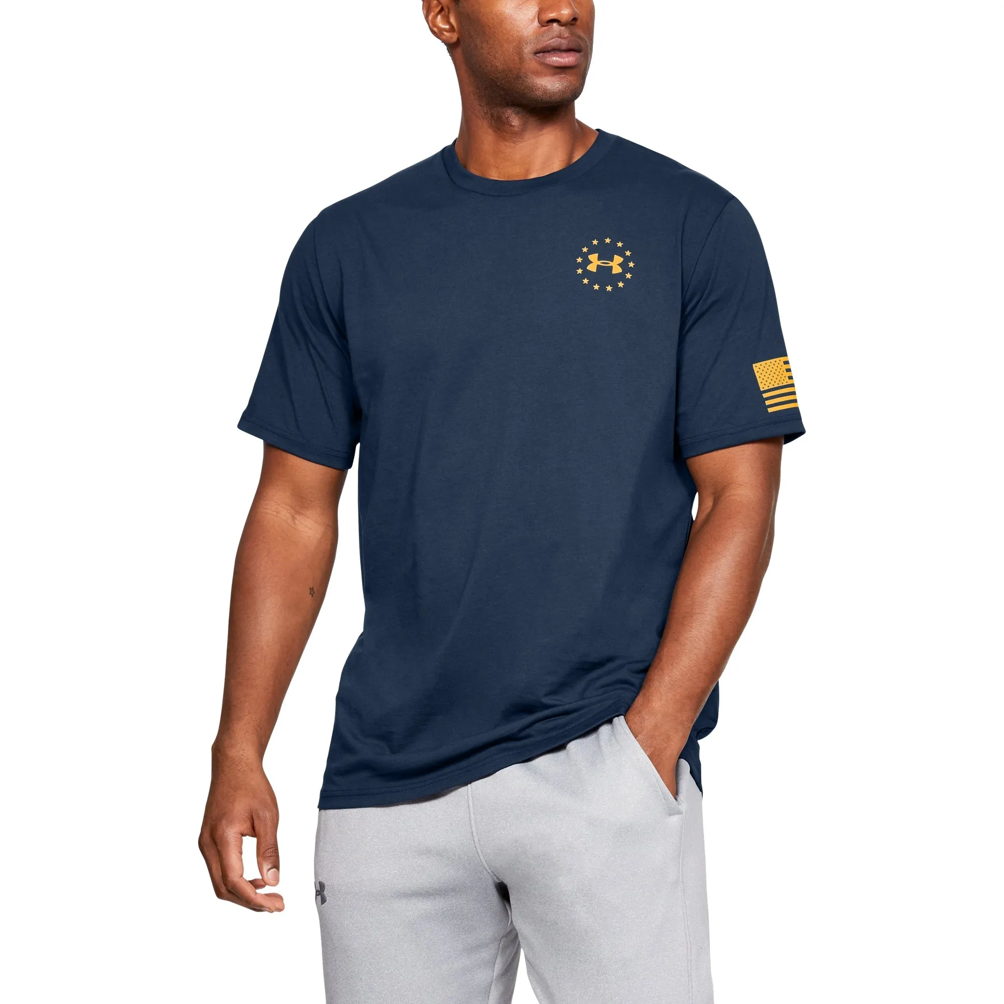 Under Armour Men's Freedom Flag T-Shirt T-Shirts sold by Zulily product image thumbnail 2