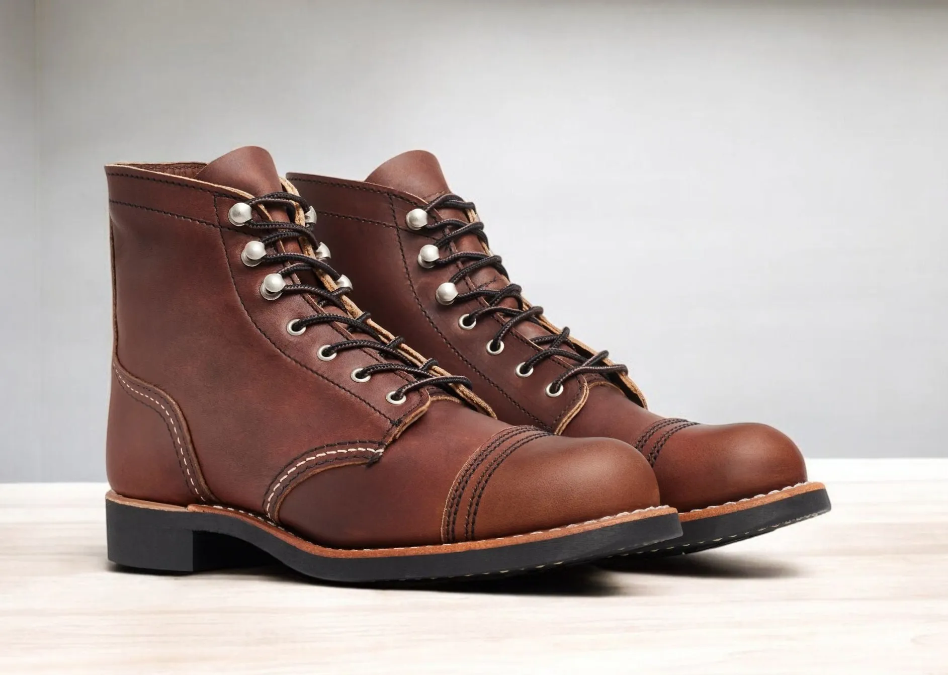 Red Wing Shoes Women's Red Wing Iron Ranger Short Boot Medium Width Width) sold by Zulily product image thumbnail 2